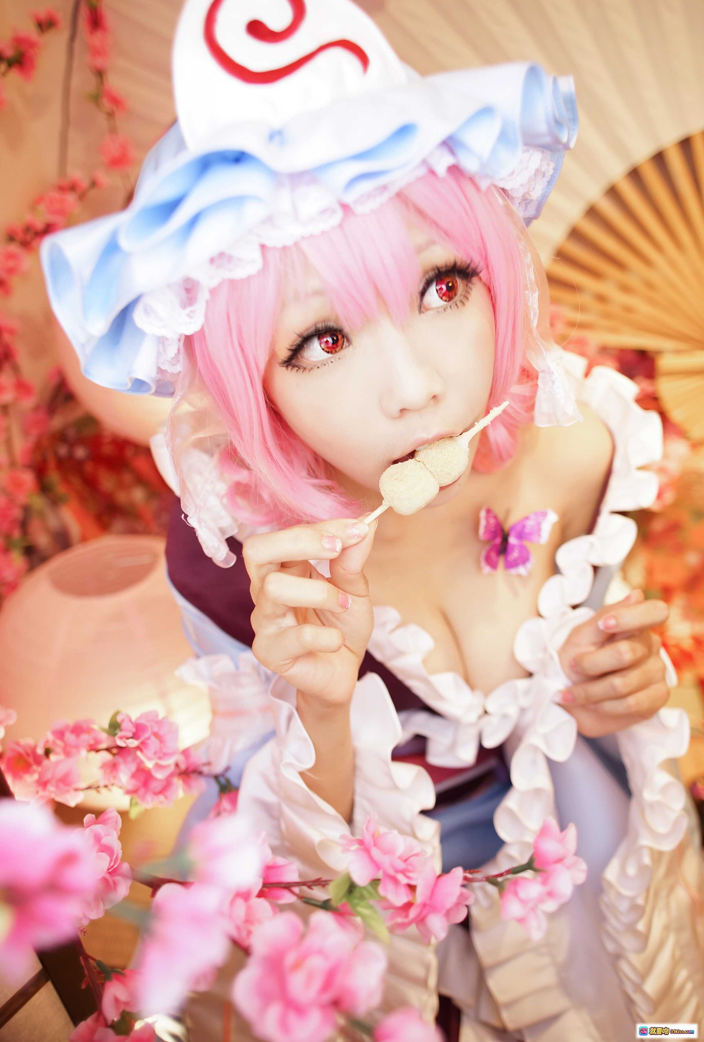 图片[10] - ElyEE子NO.033 白色蕾丝手套 粉紫花海背景 甜美洛丽塔风格 手部特写 柔光梦幻氛围 - 就要吻