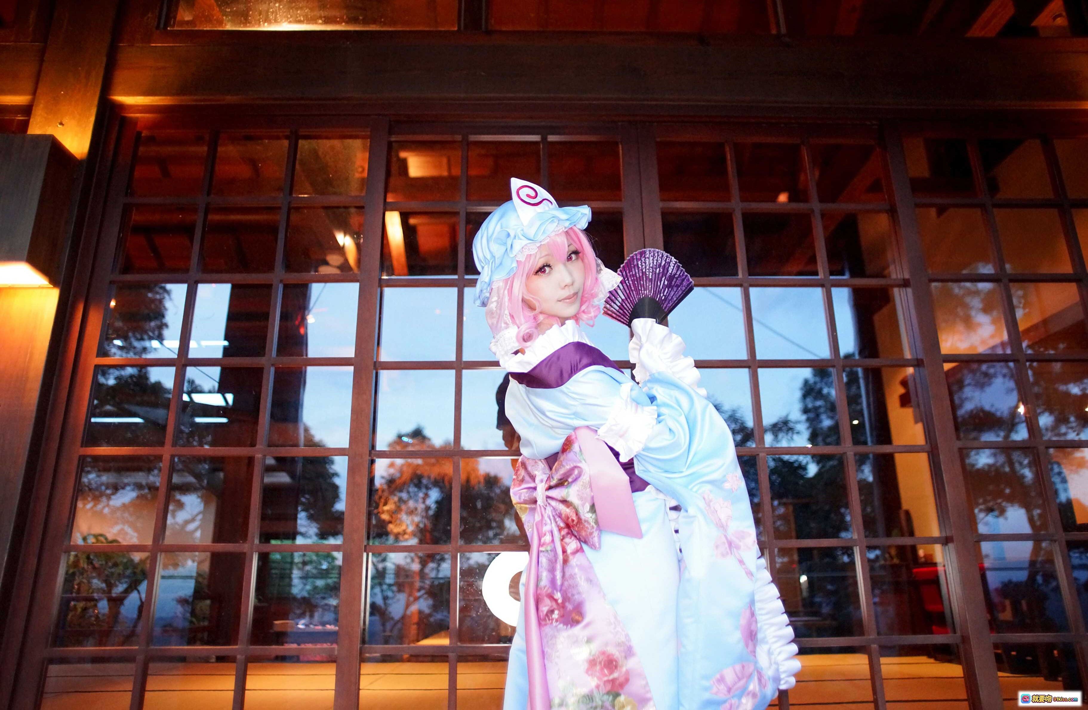 图片[5] - ElyEE子NO.033 白色蕾丝手套 粉紫花海背景 甜美洛丽塔风格 手部特写 柔光梦幻氛围 - 就要吻