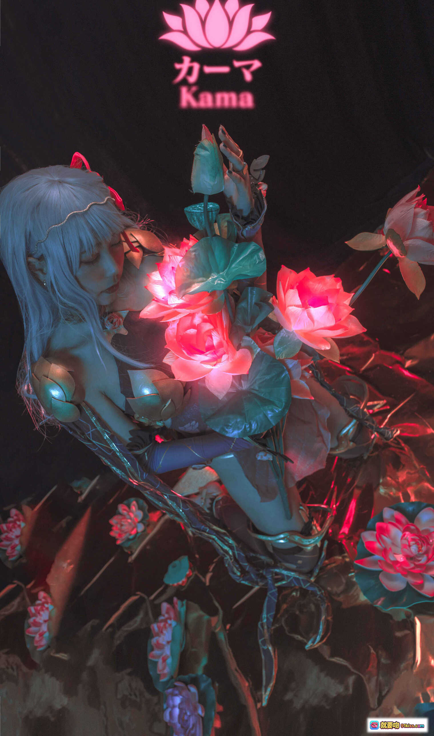 图片[5] - 蓝小沂KiKi NO.06 爱もてかれるは恋無きなり 16P 182MB 精美cosplay 紫粉光影 花纹装饰 手部特写 时尚造型 - 就要吻