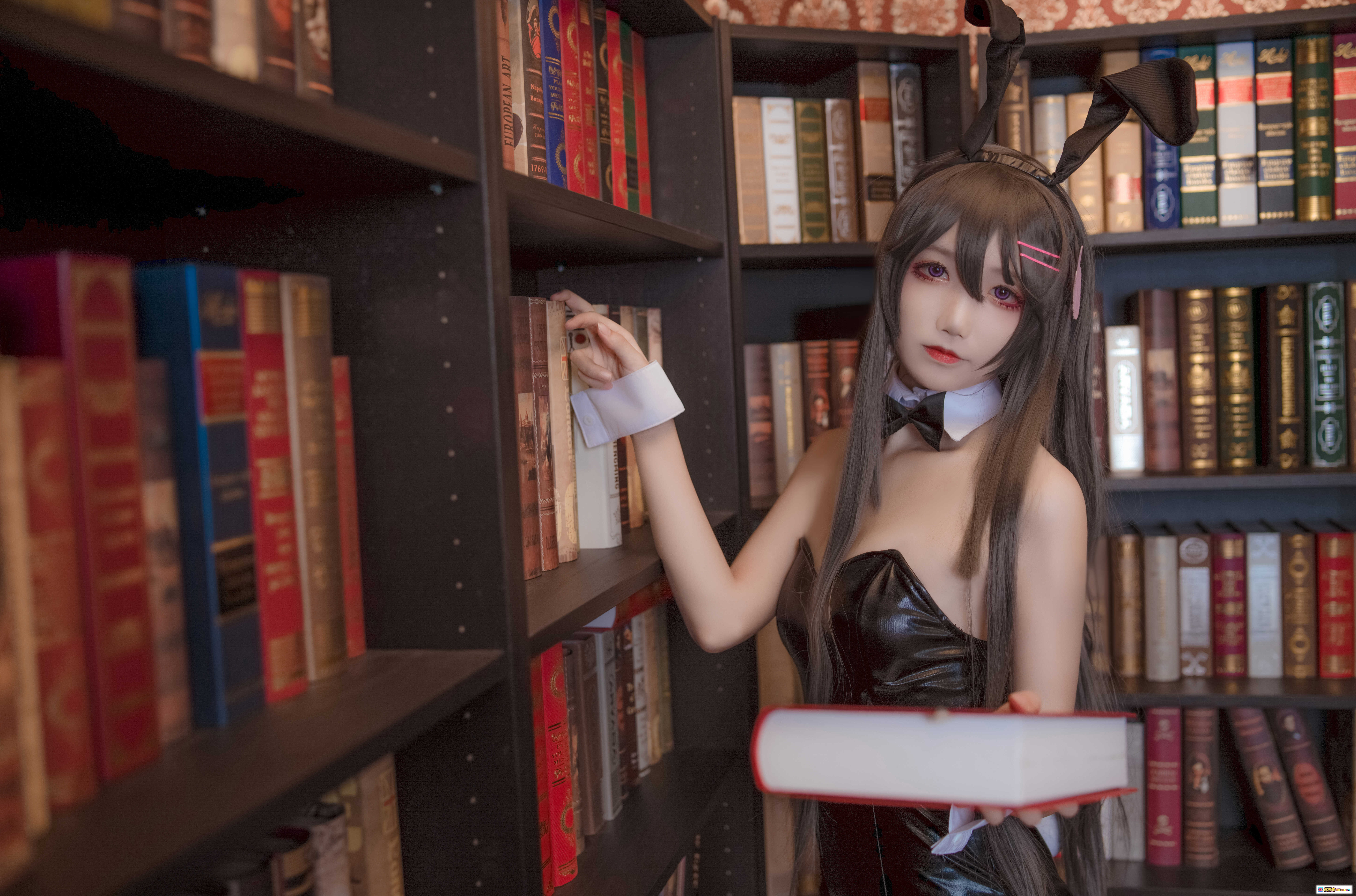 图片[6] - 樱岛麻衣兔女郎写真 | 黑丝美腿 | 和风花裙 | 五更百鬼NO.020 | 38P高清图集 - 就要吻