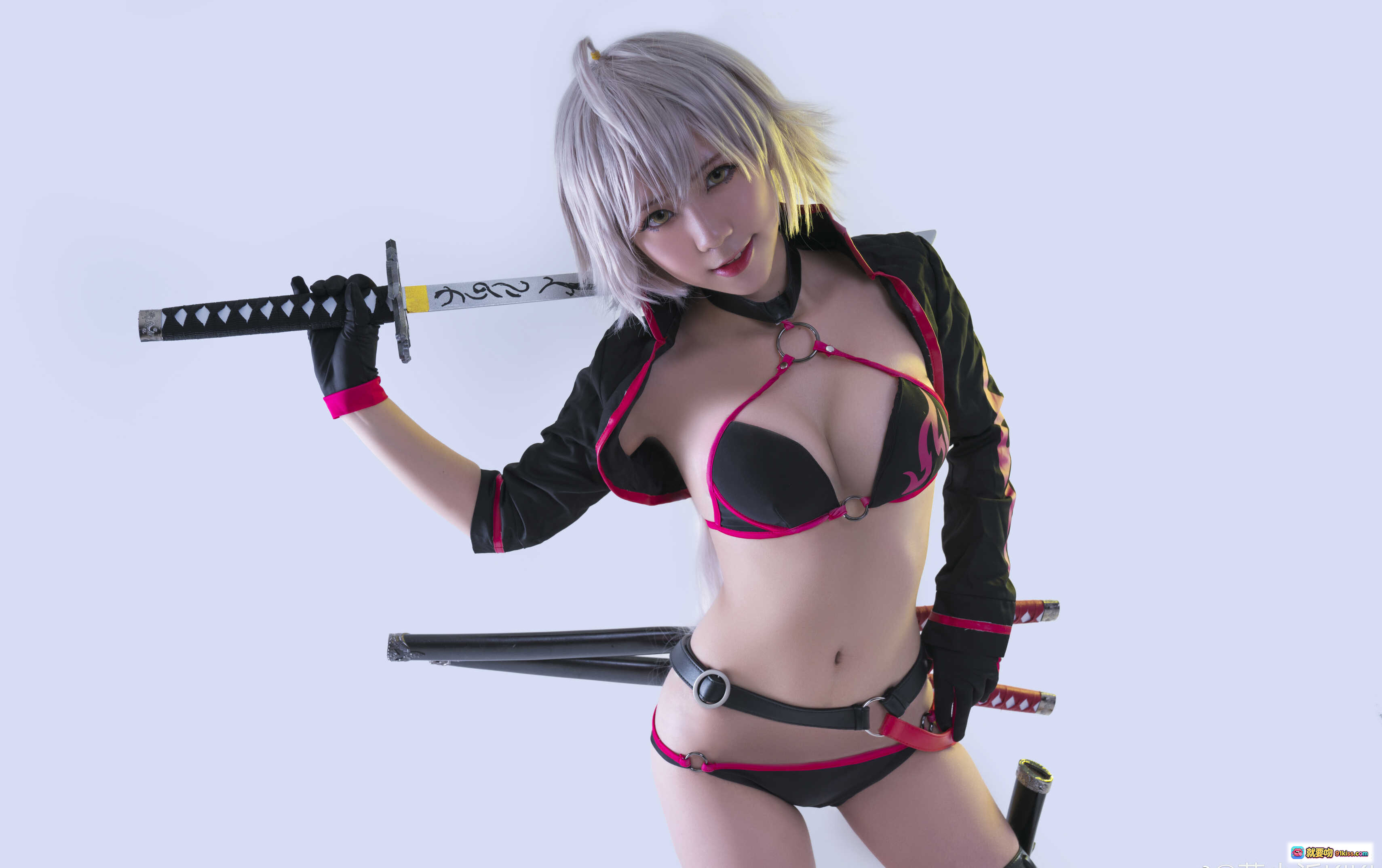 图片[7] - 蓝小沂KiKi cos明日方舟艾雅法拉 精致还原角色造型 持法杖姿态优雅 二次元动漫COSPLAY写真 - 就要吻