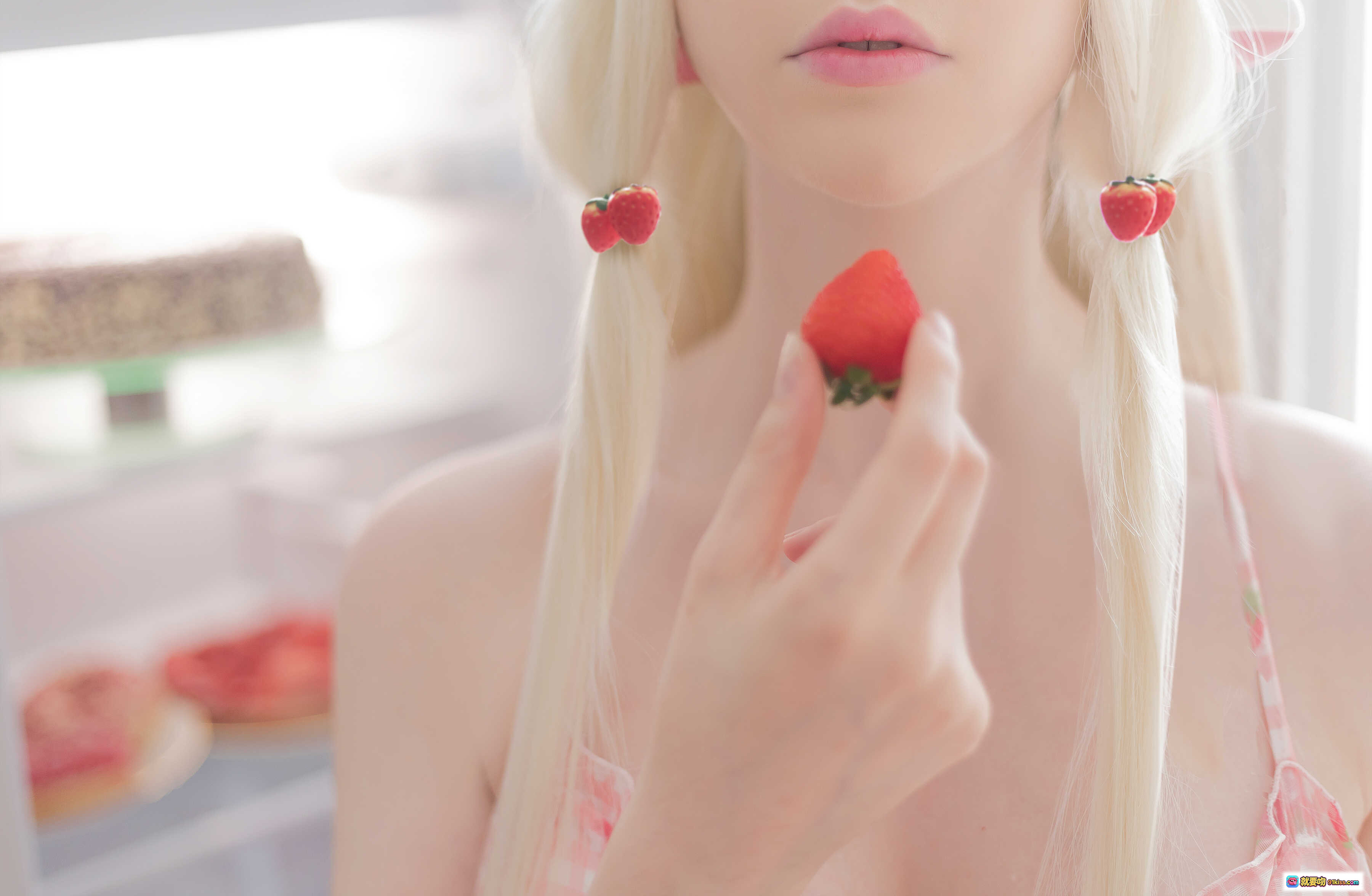 图片[6] - Sayathefox NO.010 赛亚矩阵空间忍者杀手 粉色格纹比基尼写真 10P高清美图 甜美性感少女风 无视频纯图集 - 就要吻