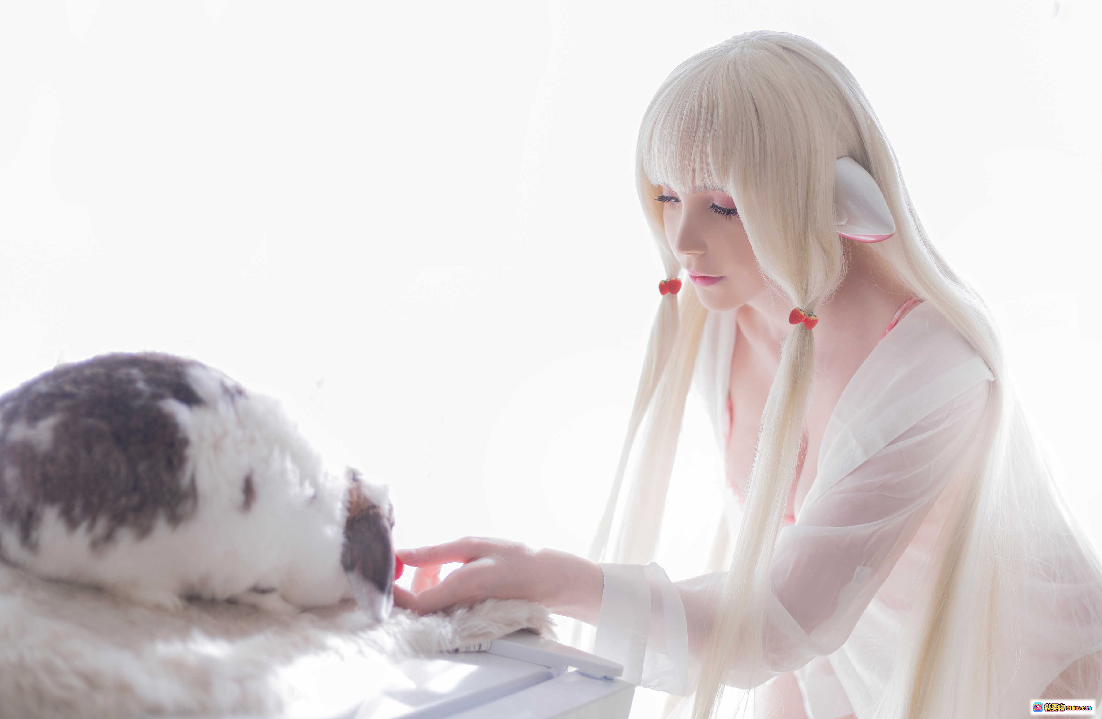 图片[9] - Sayathefox NO.010 赛亚矩阵空间忍者杀手 粉色格纹比基尼写真 10P高清美图 甜美性感少女风 无视频纯图集 - 就要吻