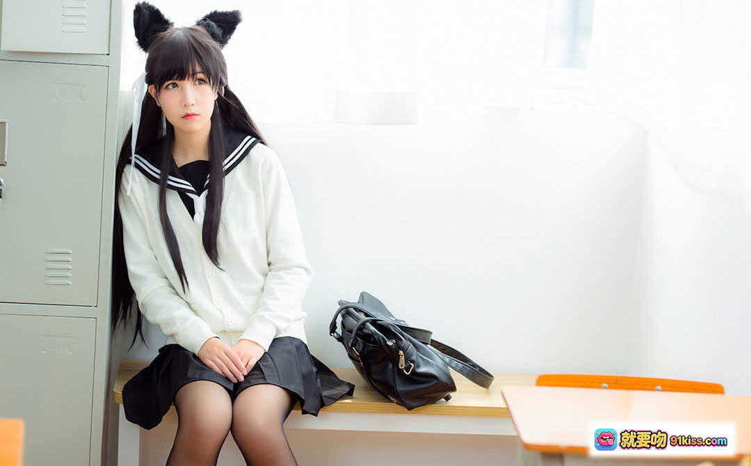 图片[6] - 逐月SU爱宕犬校园浪漫曲写真｜日系水手服少女教室棋盘萌态清纯可爱 - 就要吻