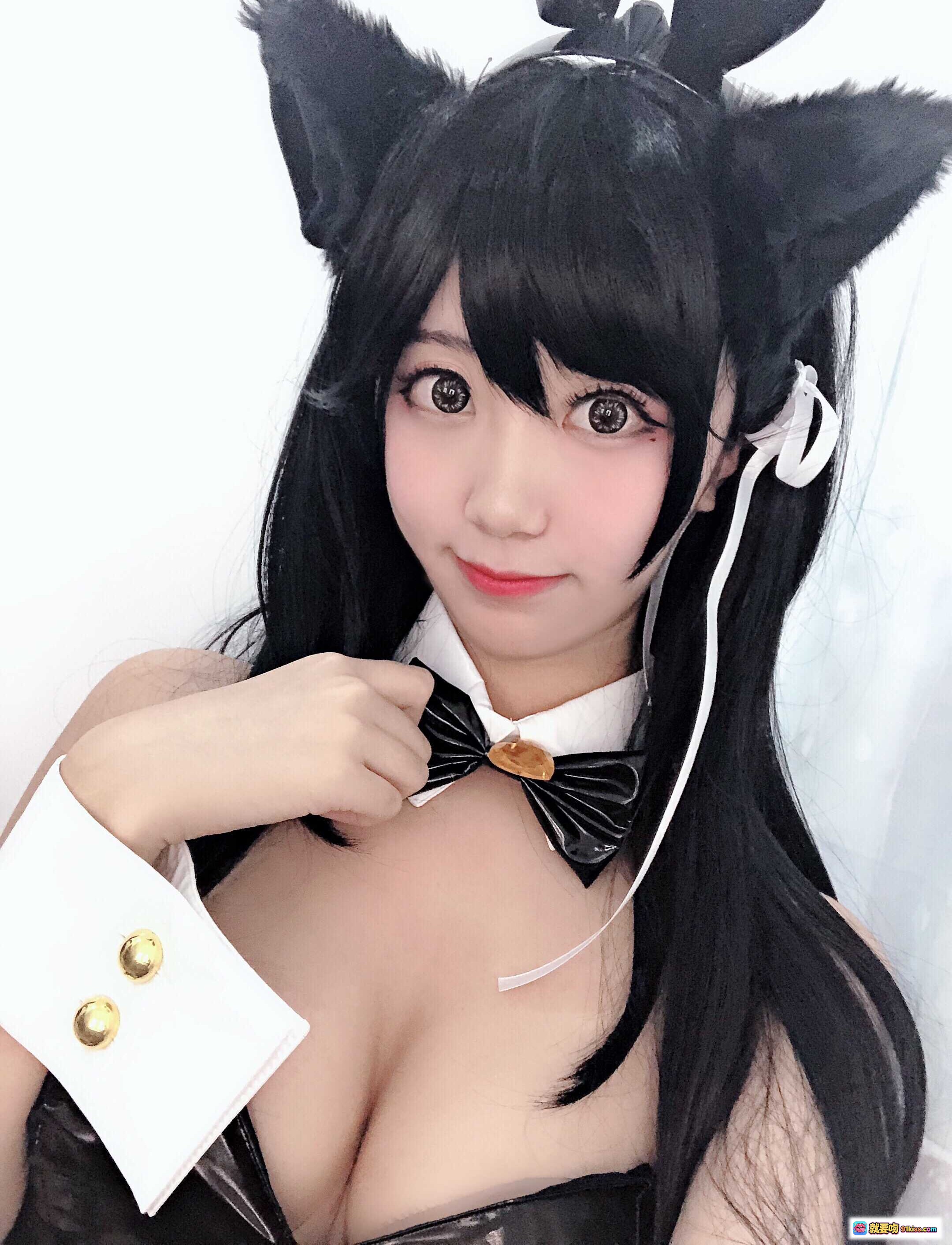 图片[8] - 黑川NO.003爱宕兔女郎cosplay写真 | 黑丝猫耳女仆装 | 18P高清图集 - 就要吻