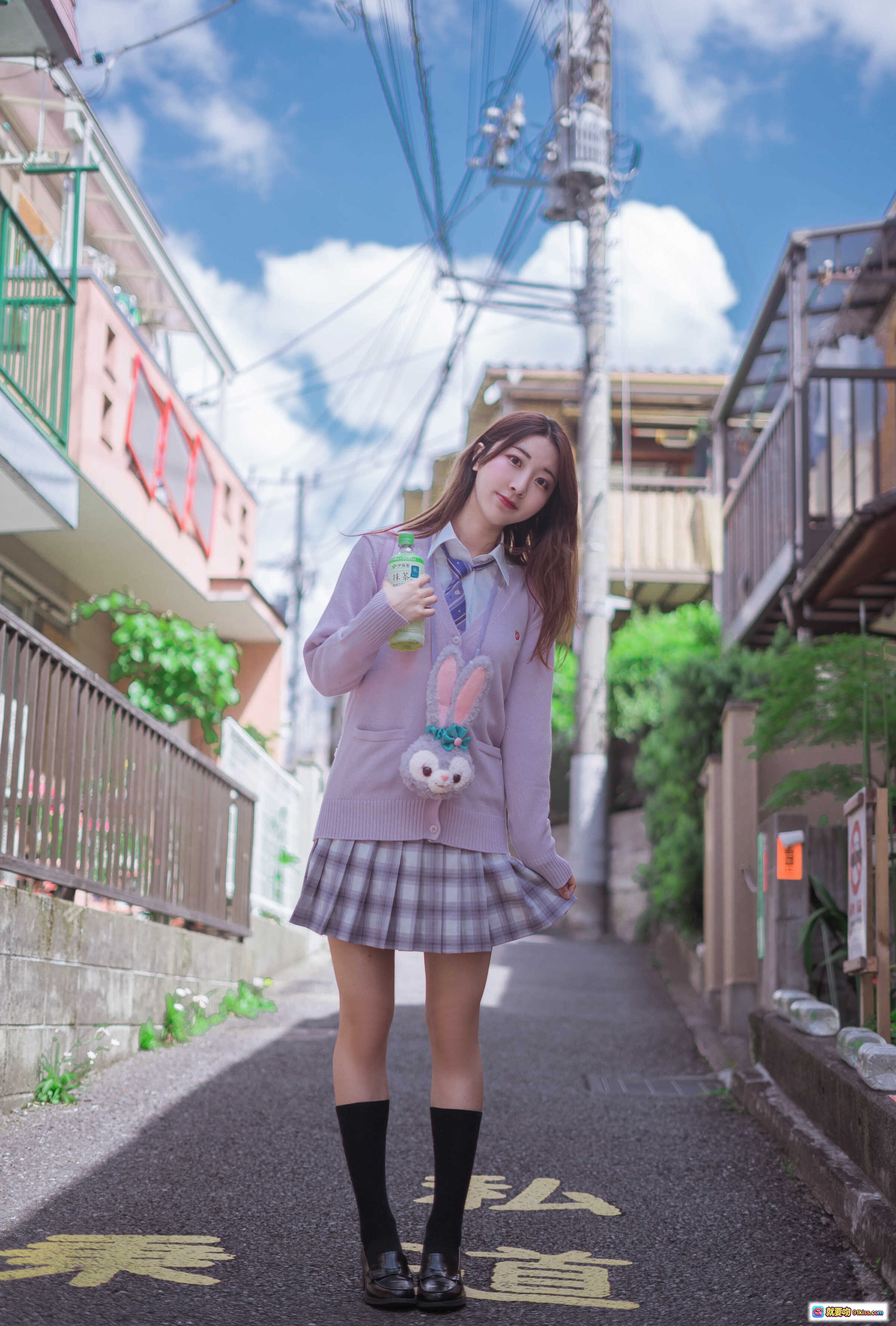 图片[7] - 黑川NO.040民宿楼下街景少女背影日系清新写真15P90MB - 就要吻