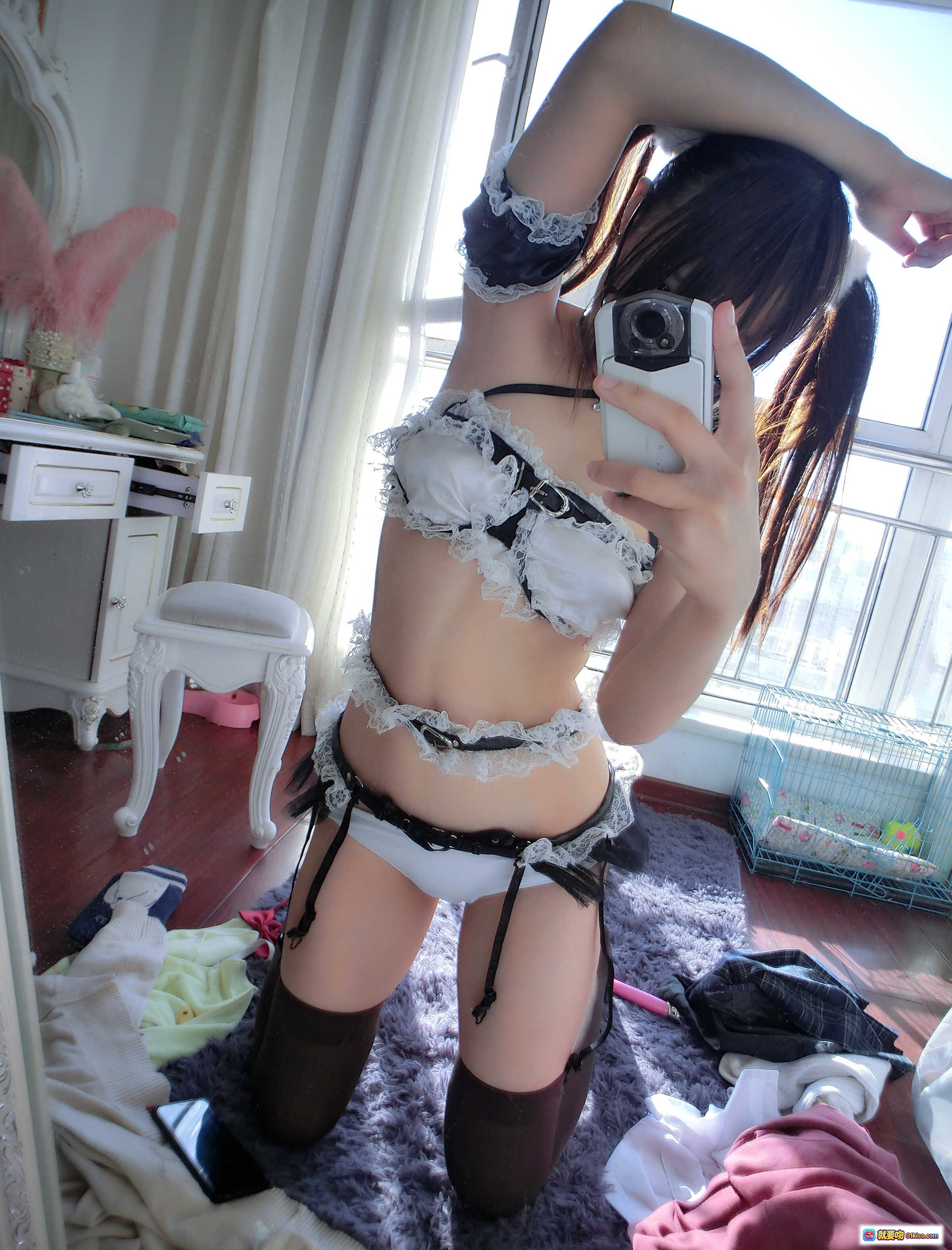 图片[7] - 摇摇乐yoyo NO.004 魔法少女下卷 紫色毛衣露肩写真 42P高清图集 甜美性感风格 无视频纯图包 - 就要吻