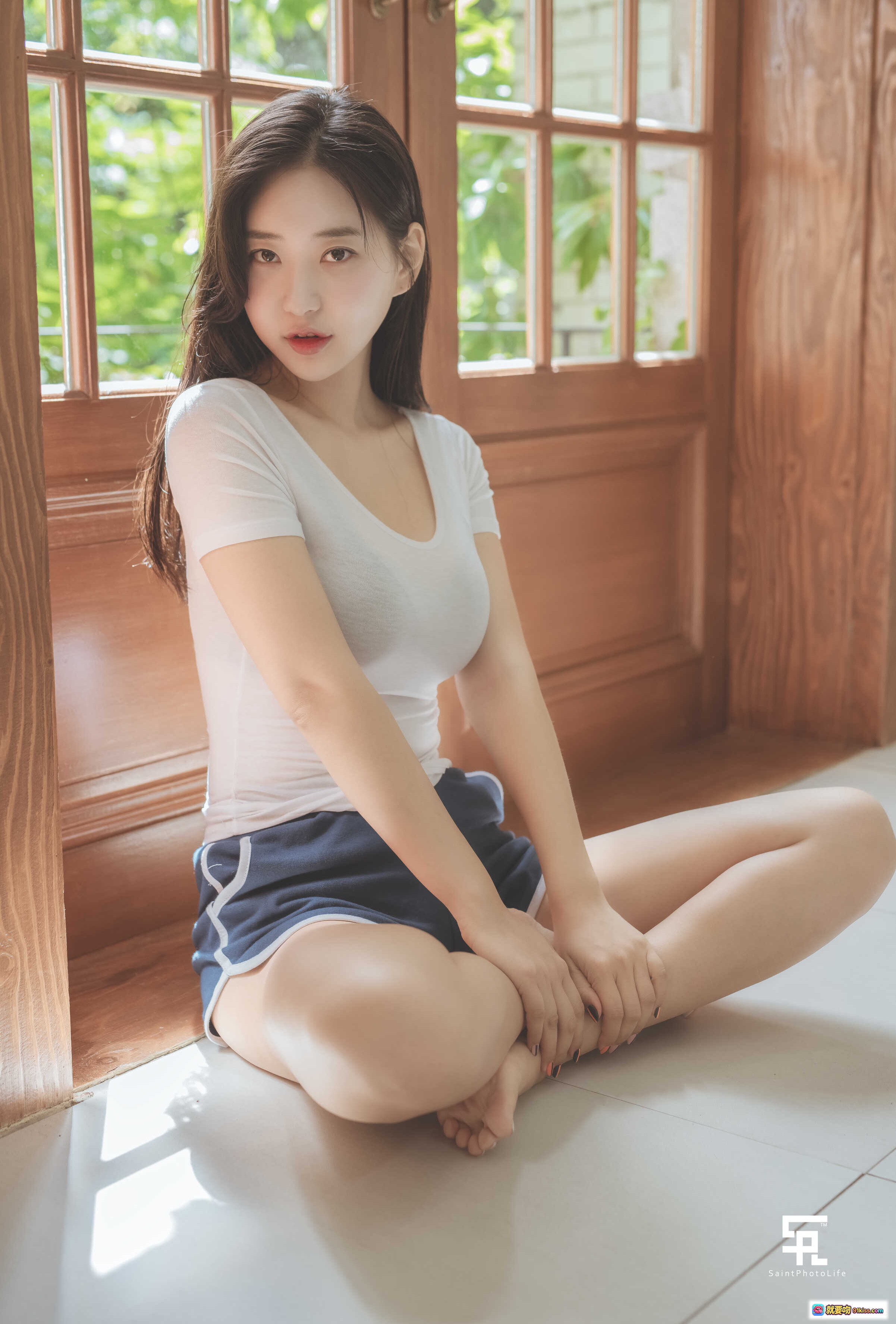 图片[2] - 韩国模特申才恩신재은NO.002 Zenny夏日写真｜清新居家风性感露脐装｜自然光柔美氛围感穿搭 - 就要吻