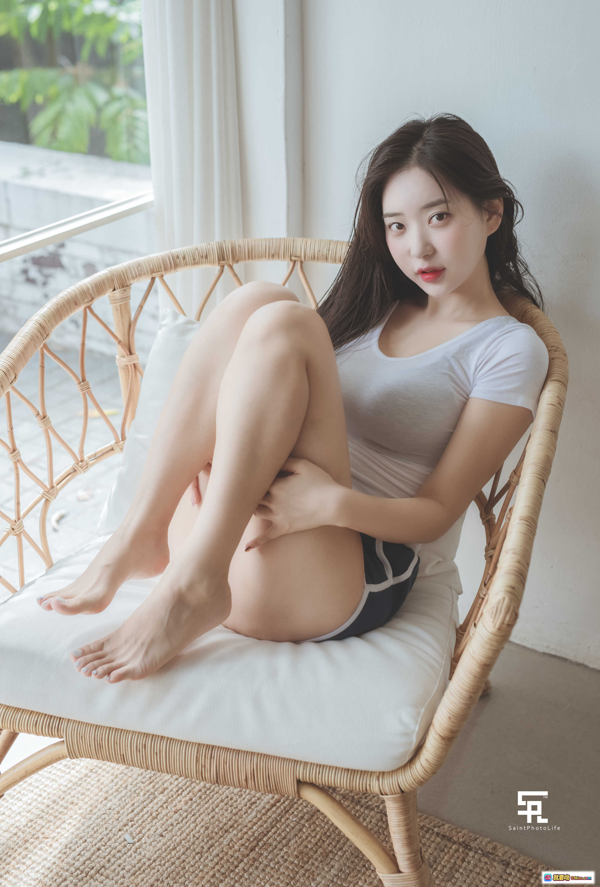 图片[6] - 韩国模特申才恩신재은NO.002 Zenny夏日写真｜清新居家风性感露脐装｜自然光柔美氛围感穿搭 - 就要吻