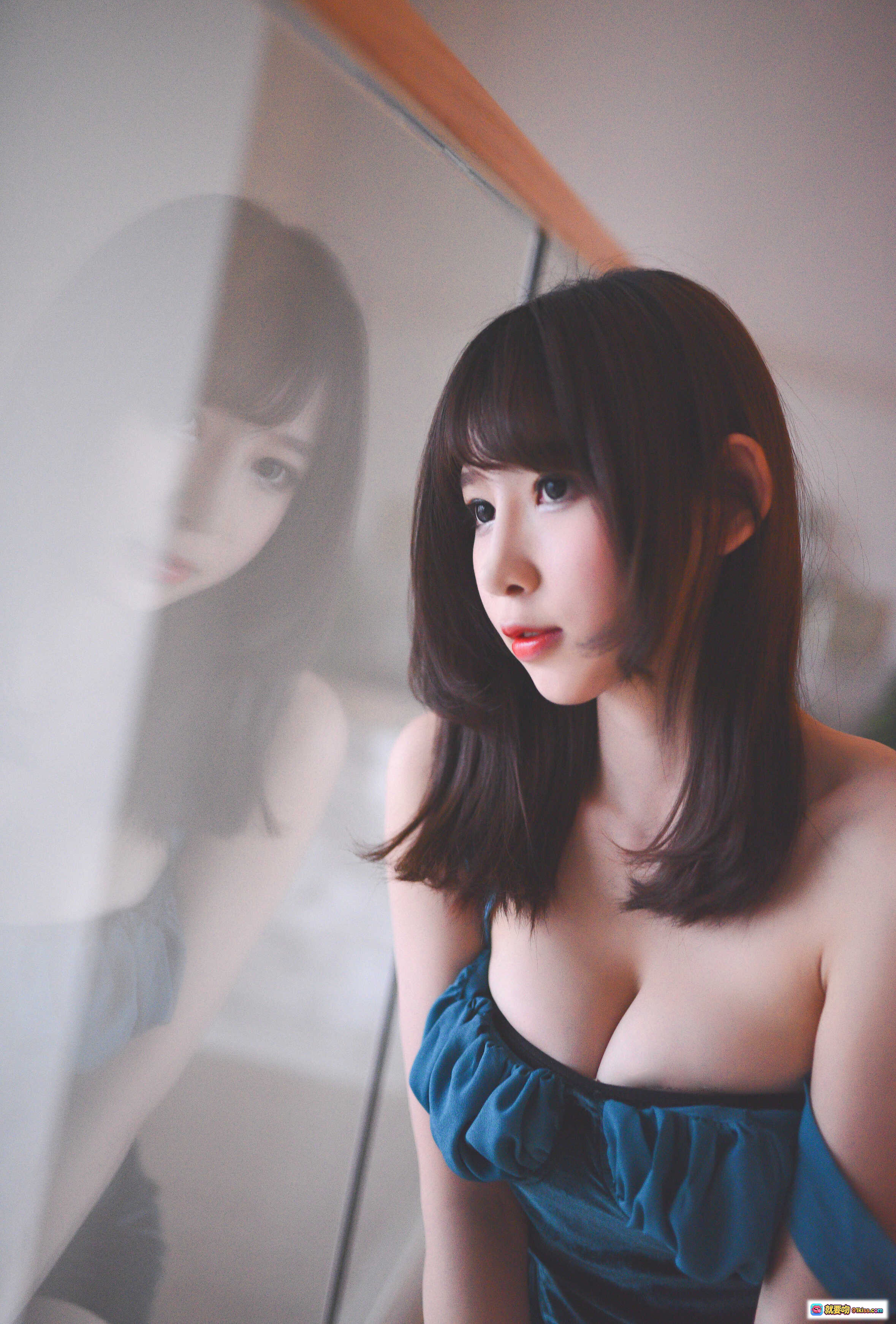 图片[9] - 黑米粥圣诞主题写真NO.024｜梦幻彩妆+星空贴纸+柔光人像30P高清图集 - 就要吻