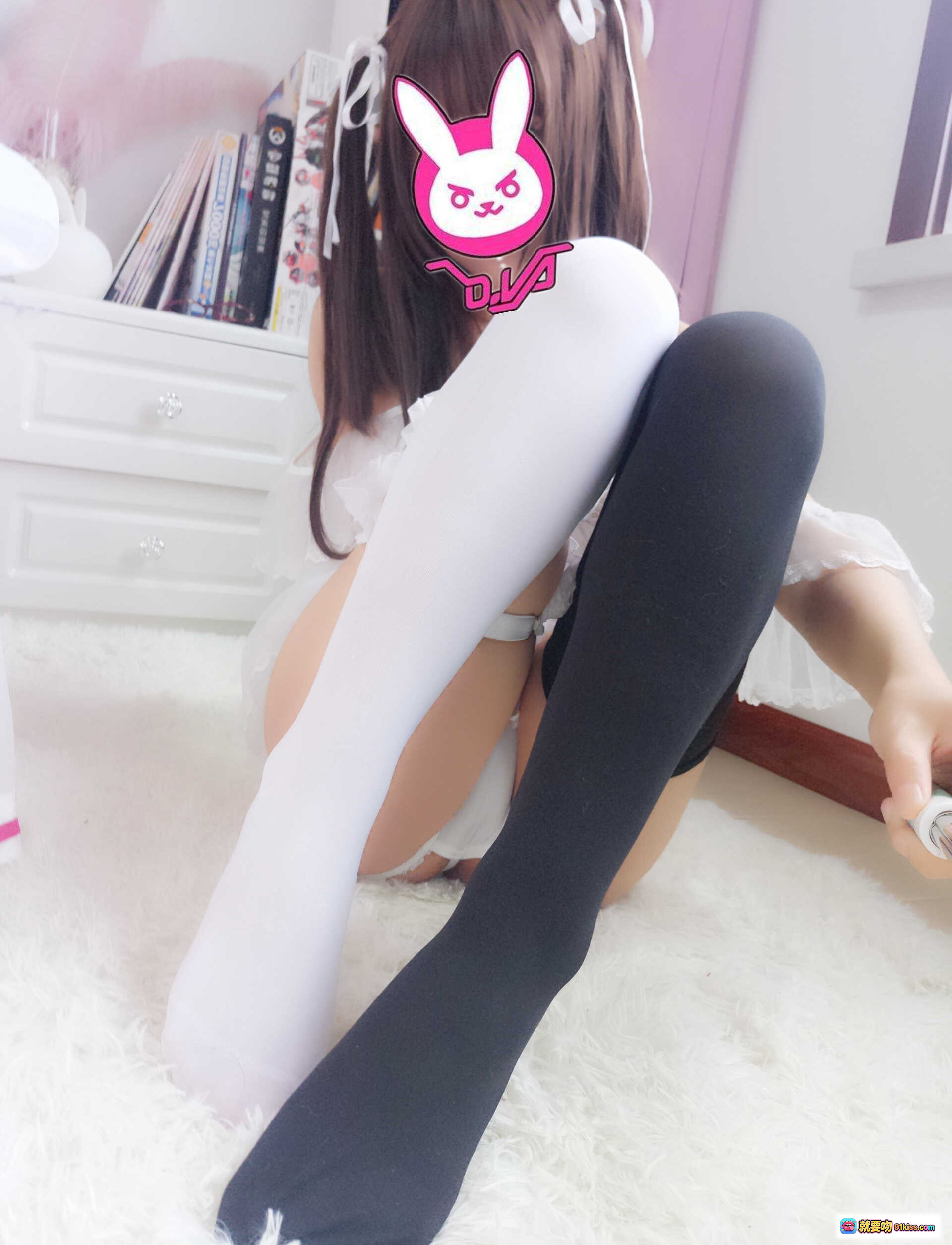 图片[9] - 摇摇乐yoyo NO.015 2018.07月福利 白黑丝袜美腿 Cosplay少女 萝莉双马尾 室内私房写真 94P高清图集 - 就要吻