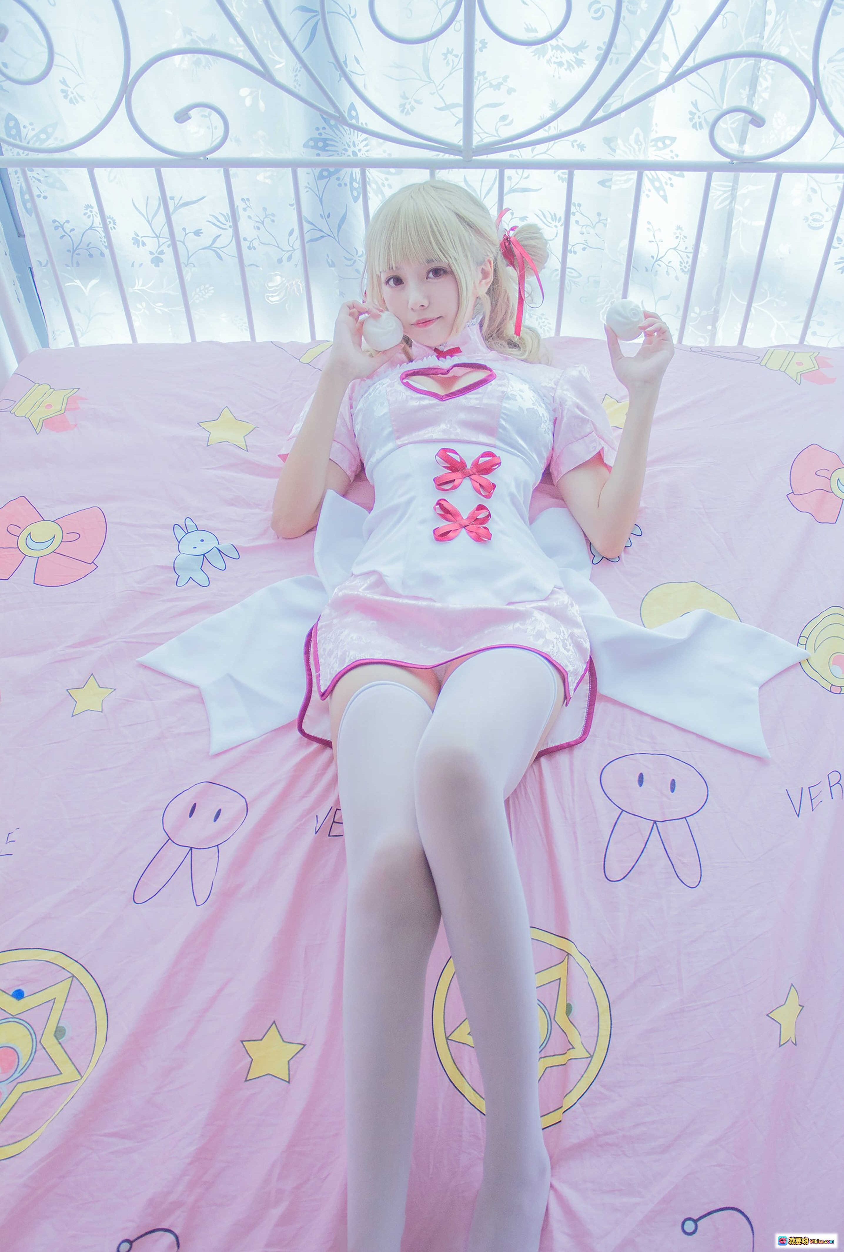 图片[7] - 小野妹子w NO.040 双马尾可爱粉色系cosplay 心形手势萌系写真 9P高清图集 - 就要吻