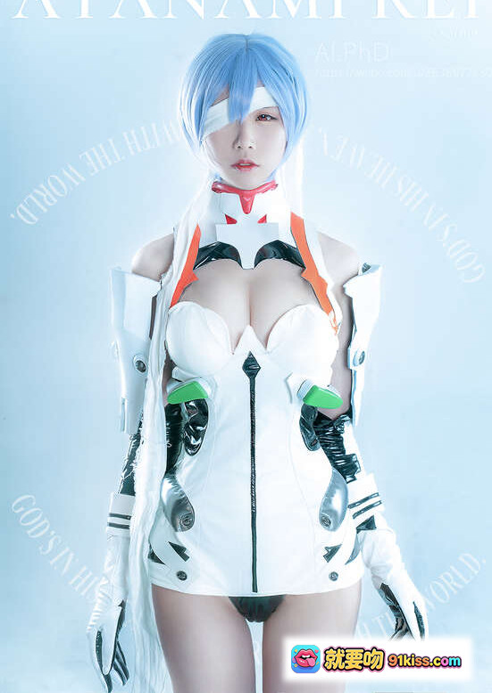 图片[5] - 绫波丽cosplay写真｜蓝发少女白黑机甲风造型｜高跟长靴性感姿态｜AI.PhD摄影精选 - 就要吻