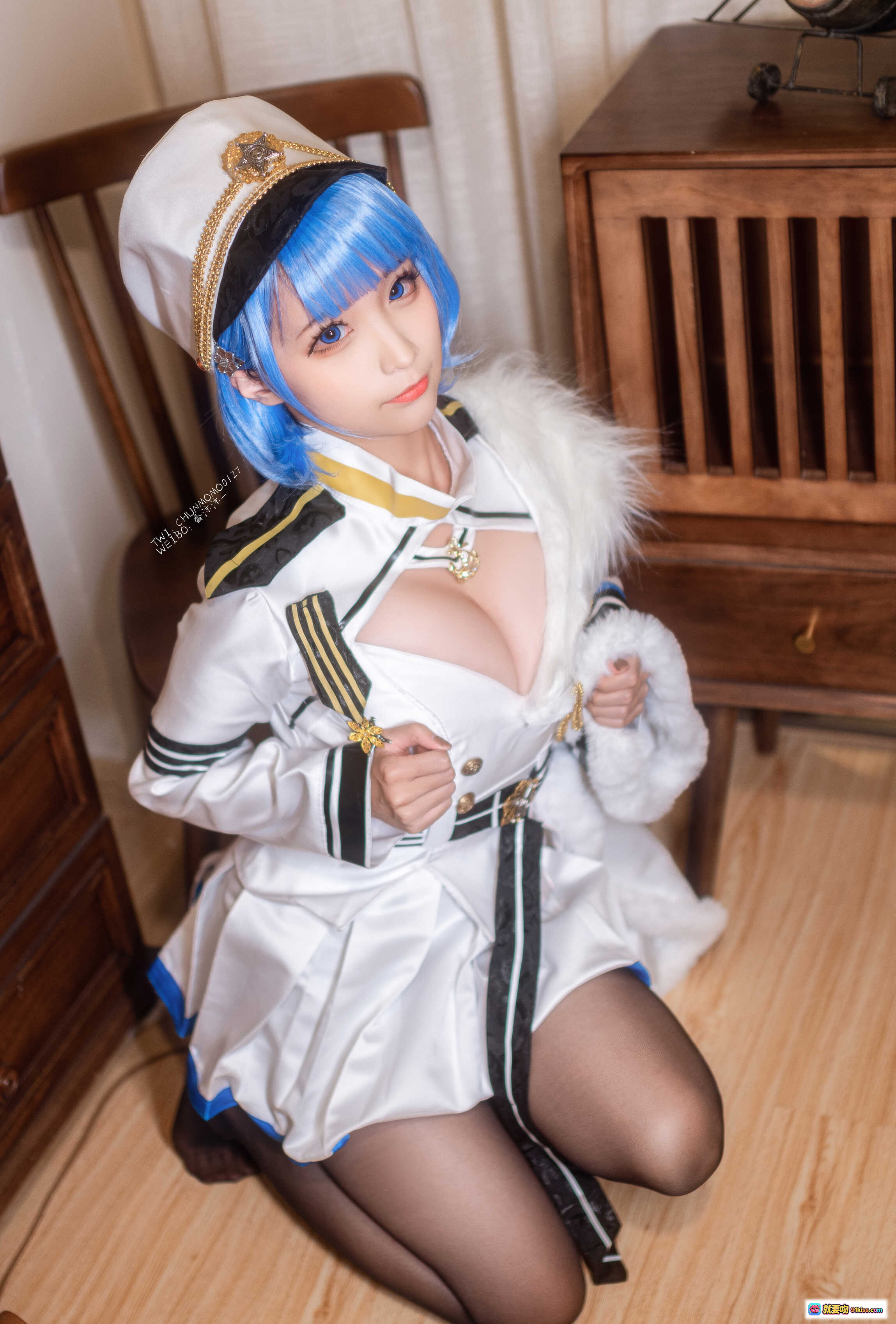 图片[10] - 蠢沫沫NO.087恰巴耶夫原皮黑丝美腿特写 40P高清写真 丝袜诱惑居家私房摄影 - 就要吻