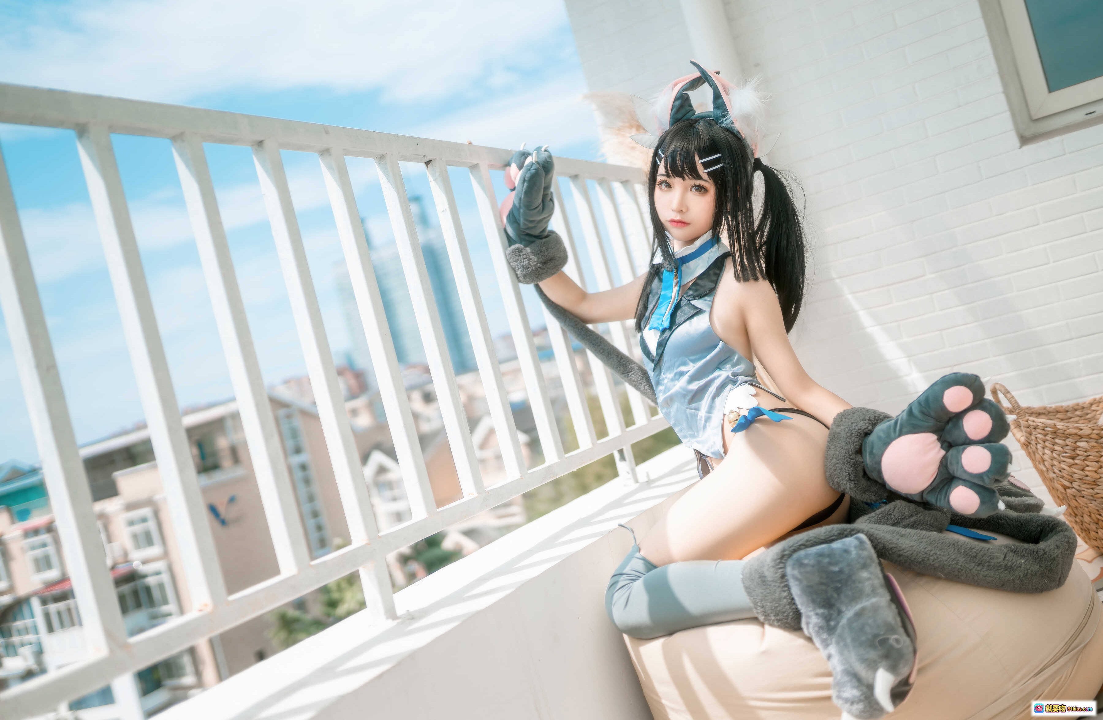 图片[10] - 蠢沫沫NO.039卫宫美游cosplay写真 45P高清图集 灰色毛绒拖鞋居家风 446MB大容量收藏版 - 就要吻