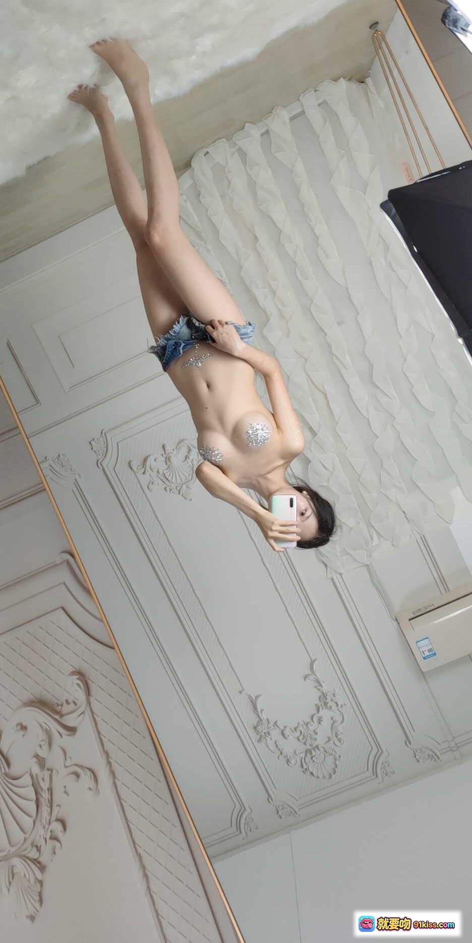 图片[5] - 抖娘利世NO.009水晶自拍写真 闪耀珠光装饰 美背性感私房照 27P高清图集 - 就要吻