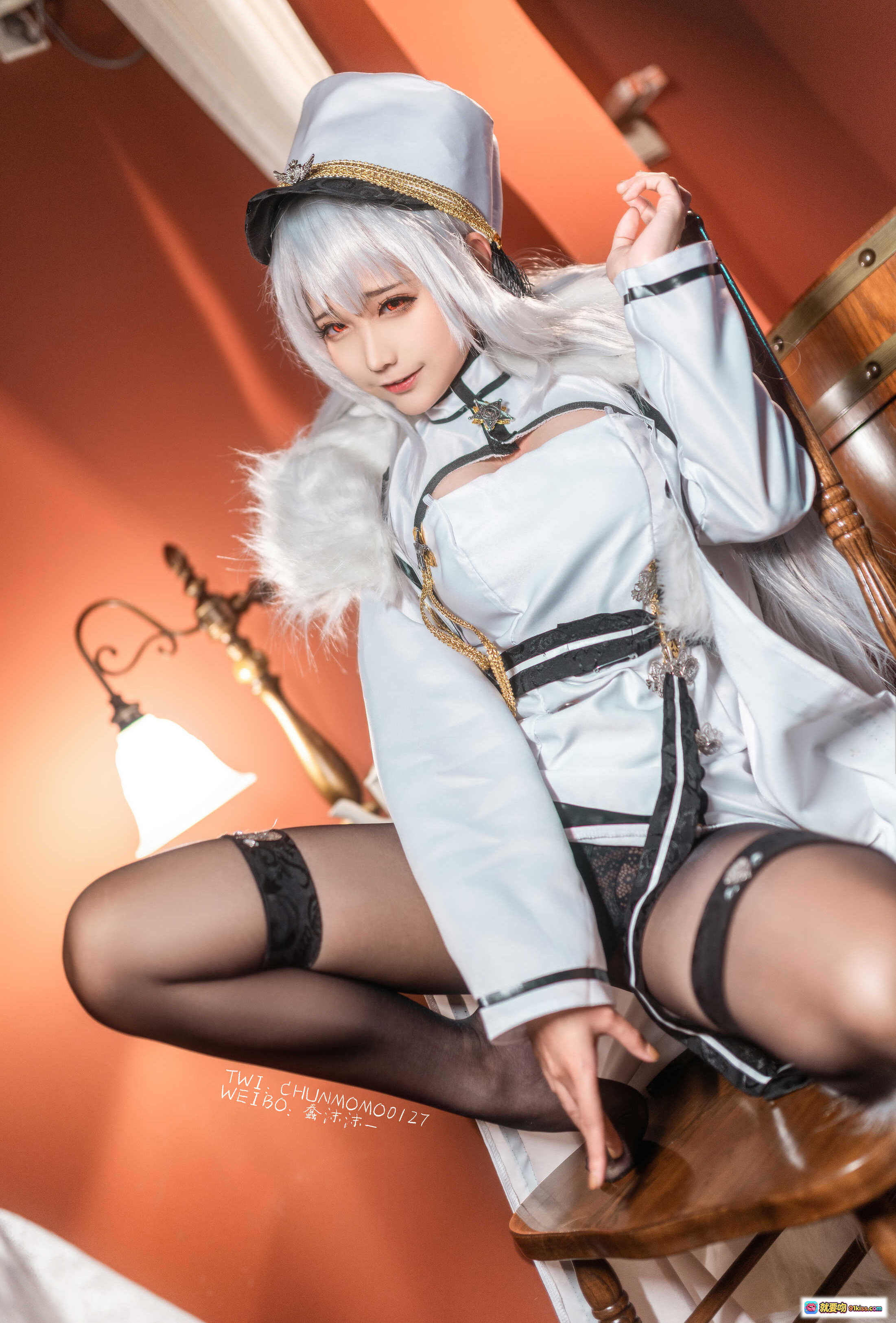 图片[6] - 蠢沫沫NO.091甘古特写真｜黑丝美腿+梨子静物构图｜40P高清私房摄影集 - 就要吻