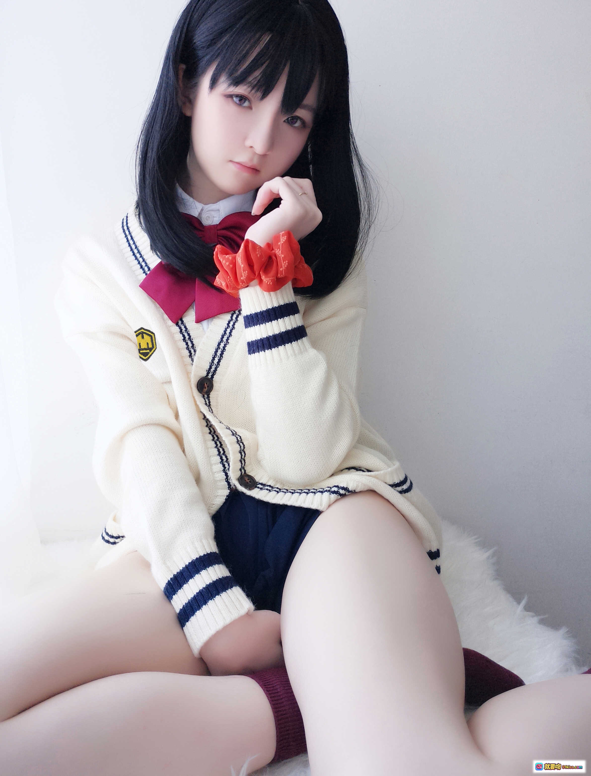 图片[10] - 小央泽NO.005宝多六花写真集35P性感校服美臀紫袜少女私房照 - 就要吻