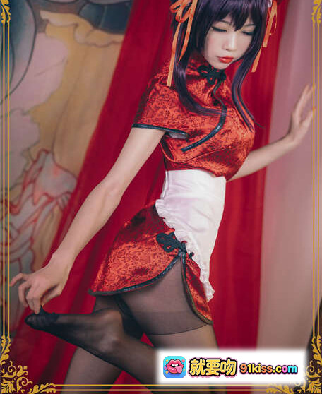 图片[1] - 水淼NO.028霞之丘诗羽旗袍写真29P586M黑丝美腿古典红裙cosplay优雅姿态高清图集 - 就要吻