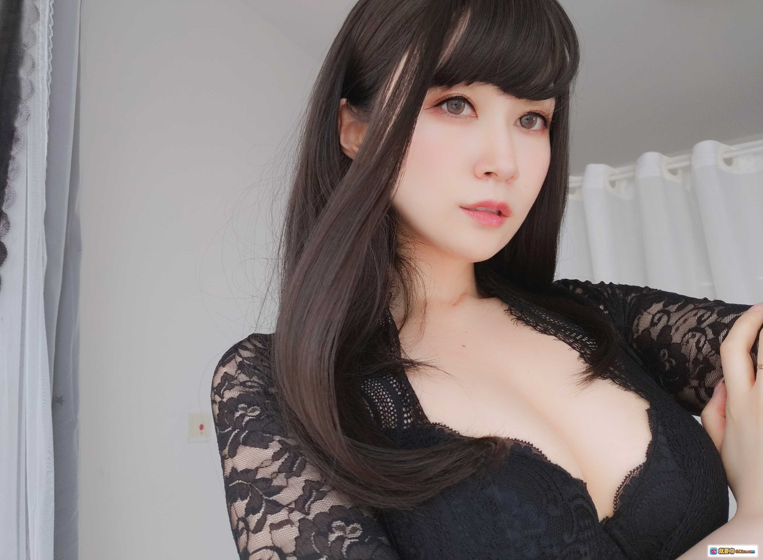 图片[8] - 白银81 NO.039 蕾丝OL黑丝美腿自拍写真 70P高清图集 优雅性感职场风 - 就要吻