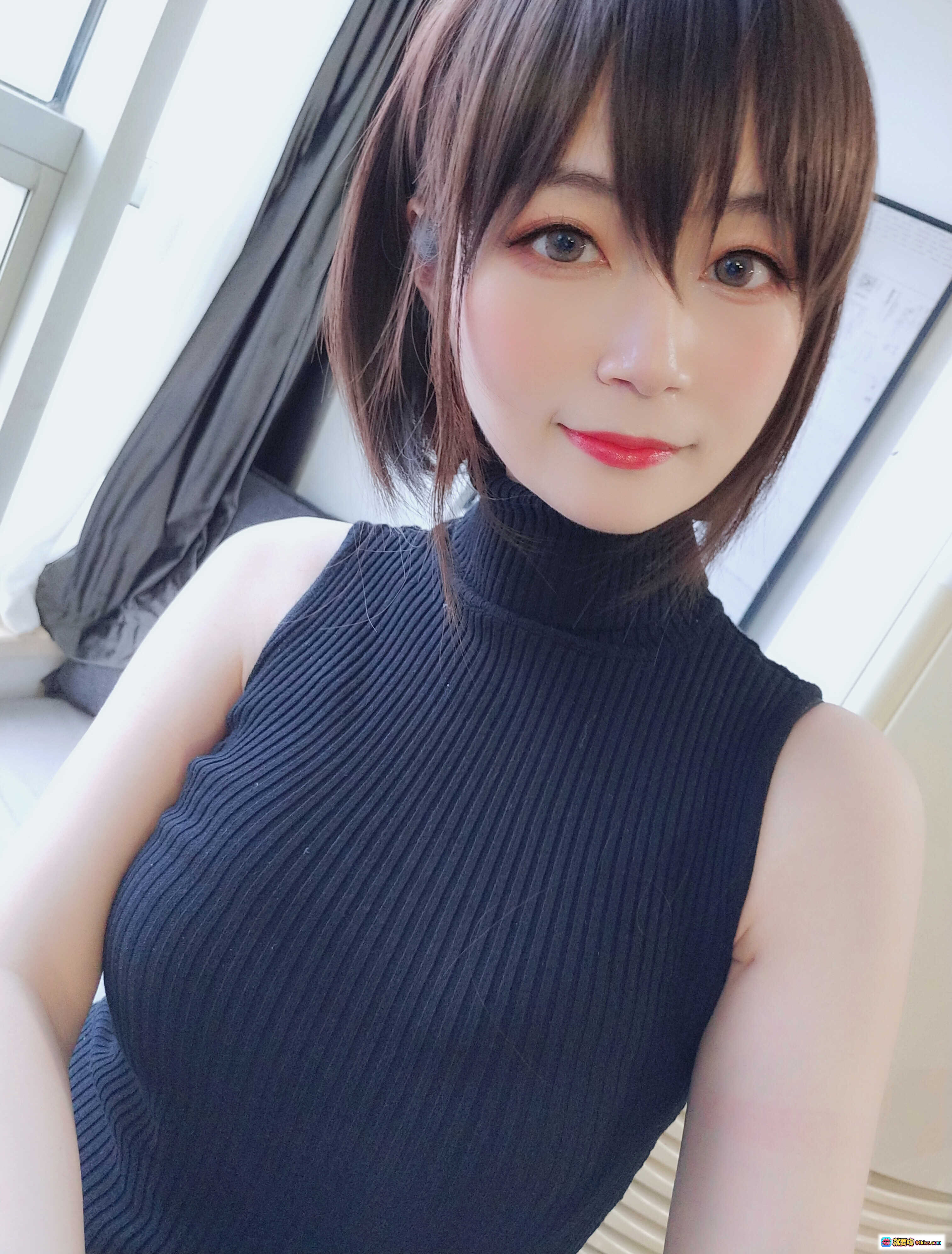 图片[2] - 白银81 NO.004 黑色包臀裙写真 35P高画质美少女私房穿搭 无视频纯图集 - 就要吻