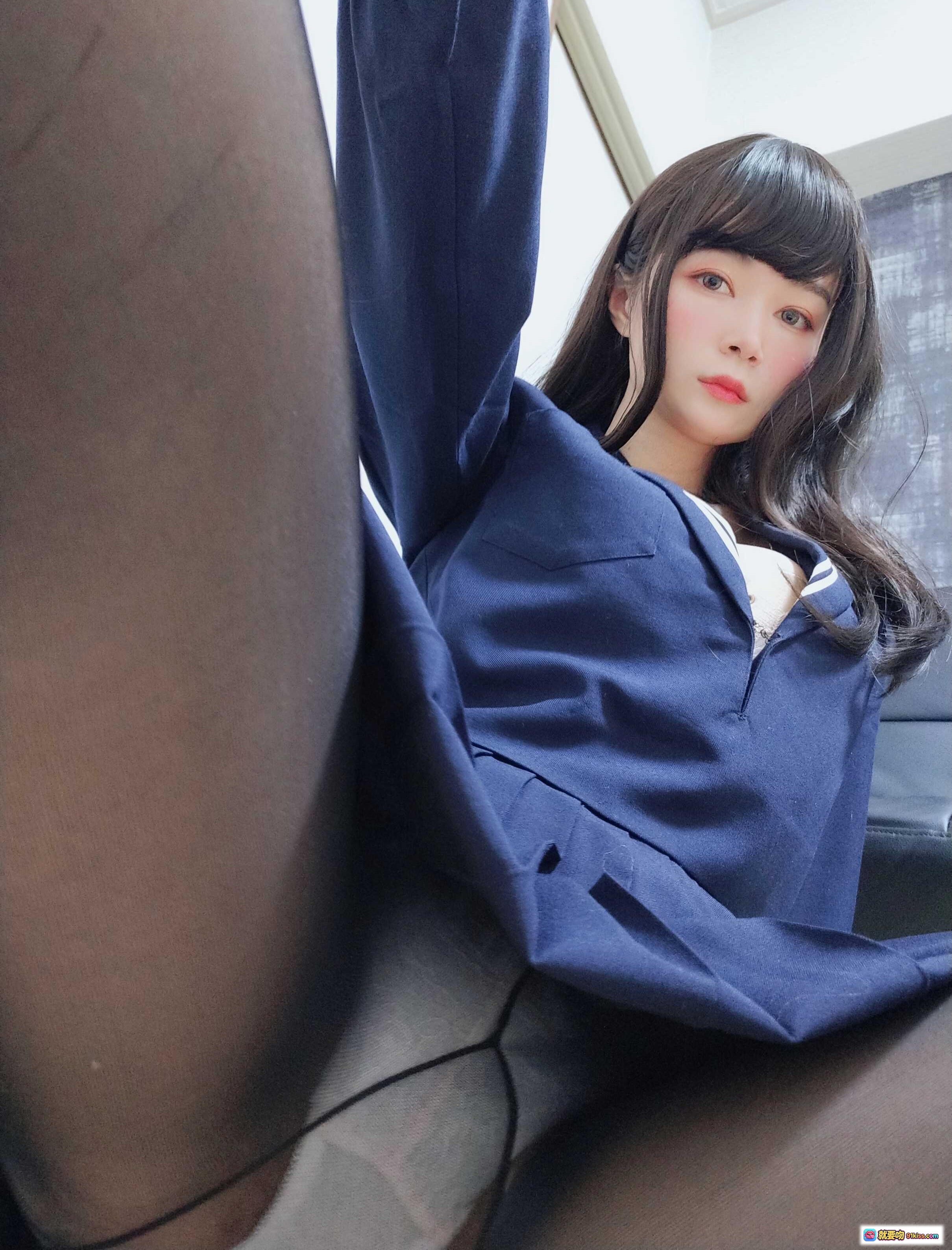 图片[6] - 白银81 NO.058甜蜜回忆175P高清图集 黑发少女居家阅读动漫画册 日系校服黑丝美腿写真 - 就要吻