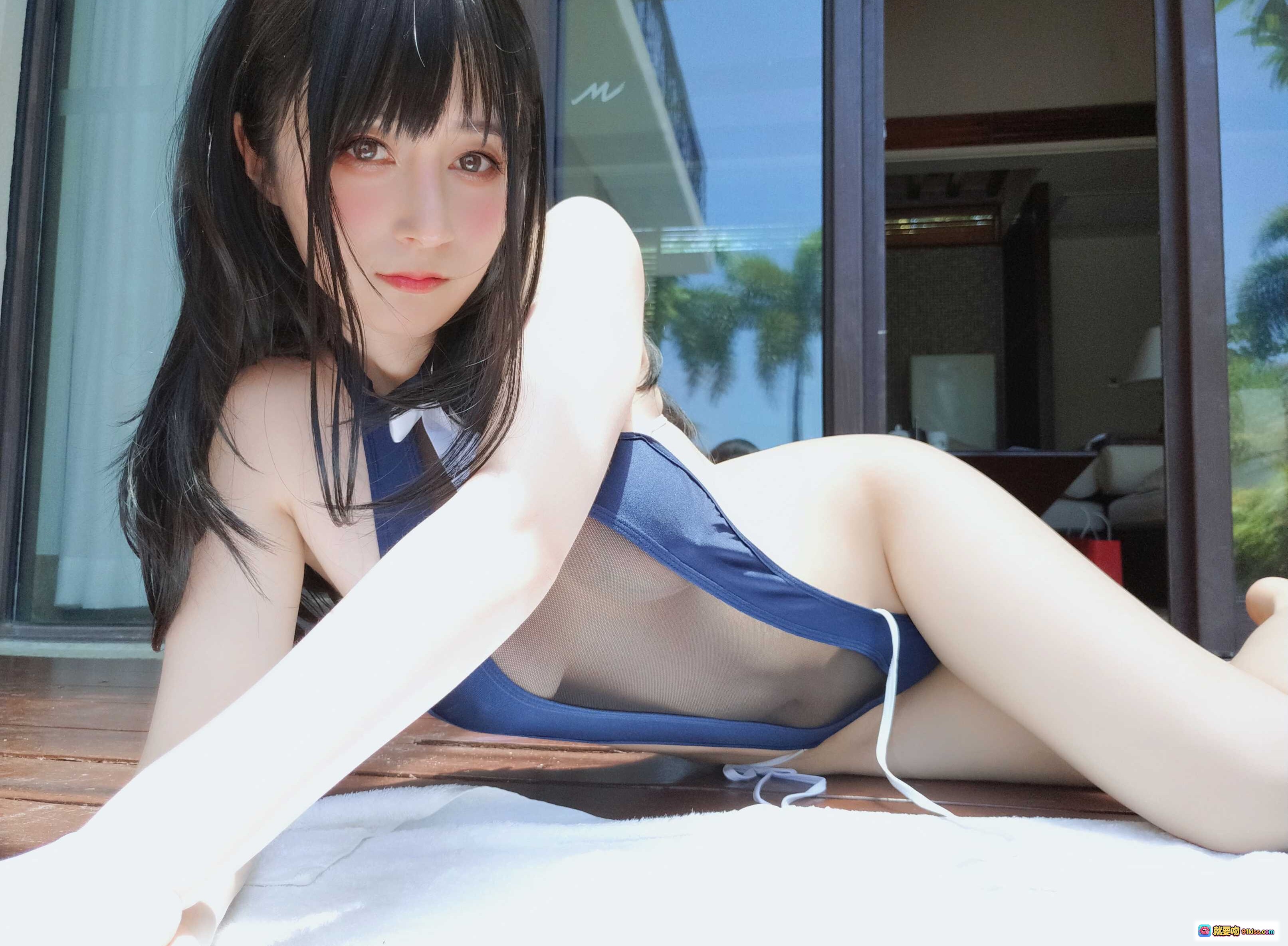 图片[1] - 白银81 NO.081 8月会员合集 2021-08-13 美少女泳装写真 户外阳光沙滩风 清新性感日系风格 高清实拍图集 - 就要吻