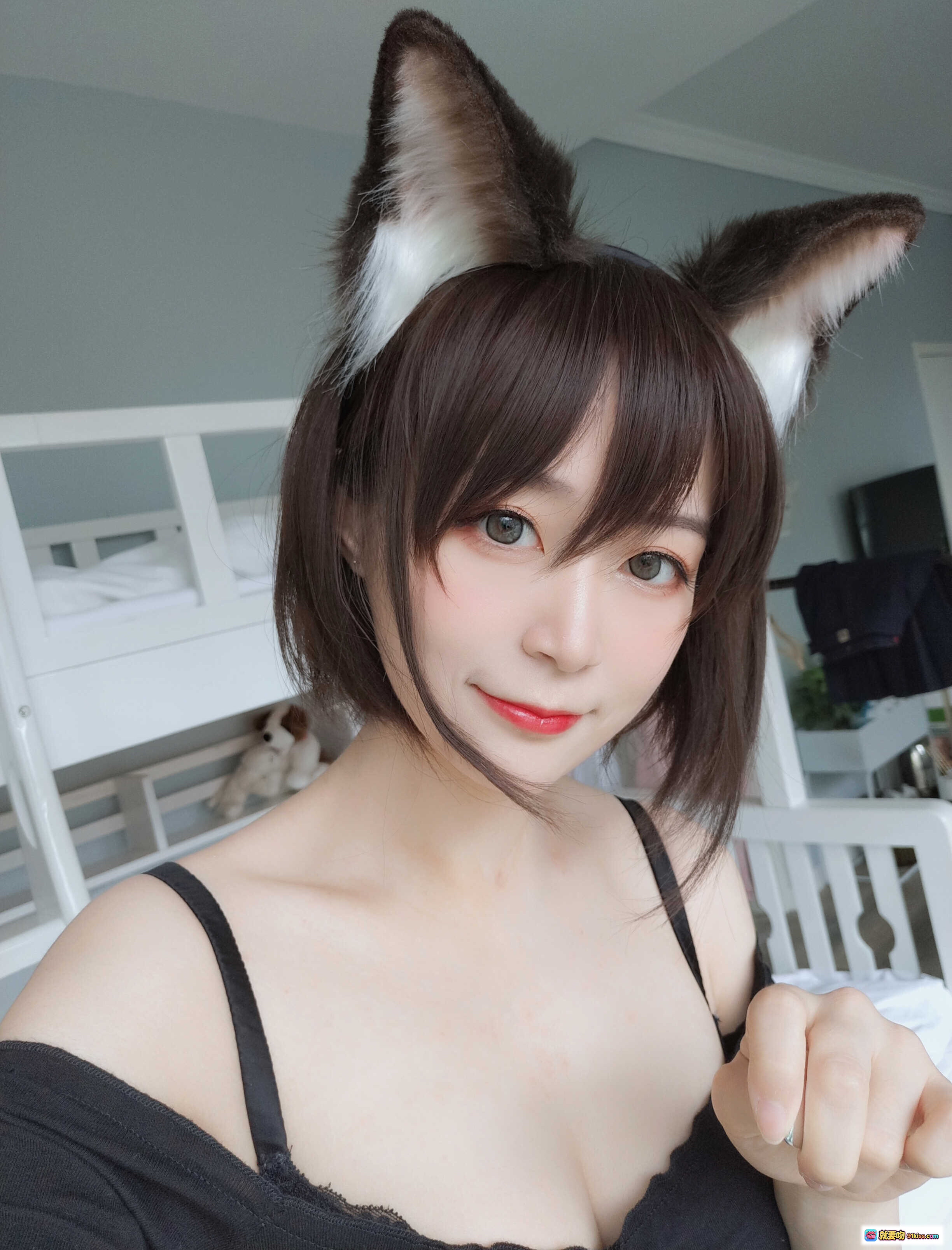 图片[7] - 白银81 NO.010 布偶猫 Cosplay 狐耳少女 室内跪姿写真 46P8V-442MB 高清美图 - 就要吻
