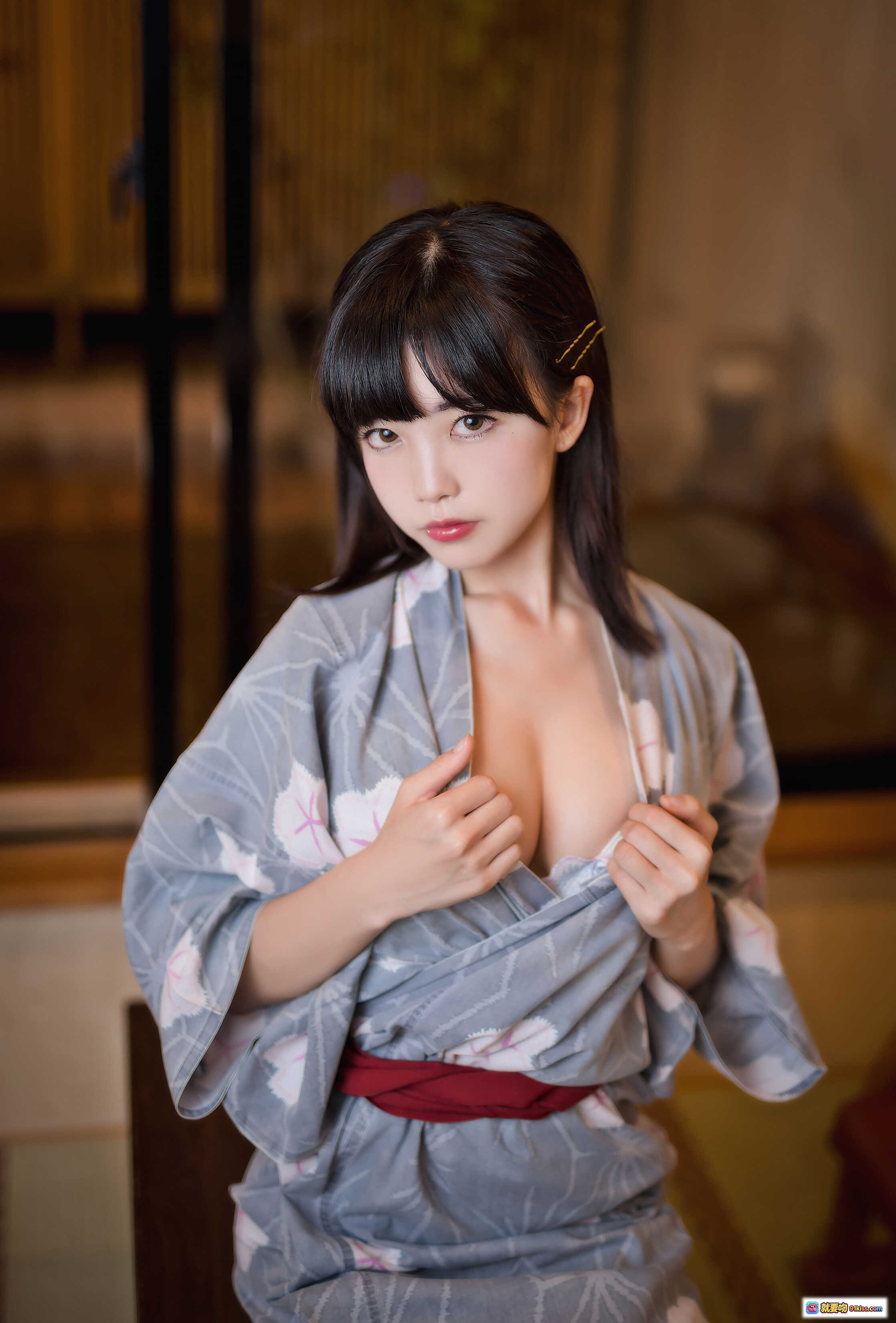 图片[10] - 水淼NO.047浴衣写真20P242MB 温泉美肌湿发性感私房摄影 优雅日式浴巾氛围感大片 - 就要吻