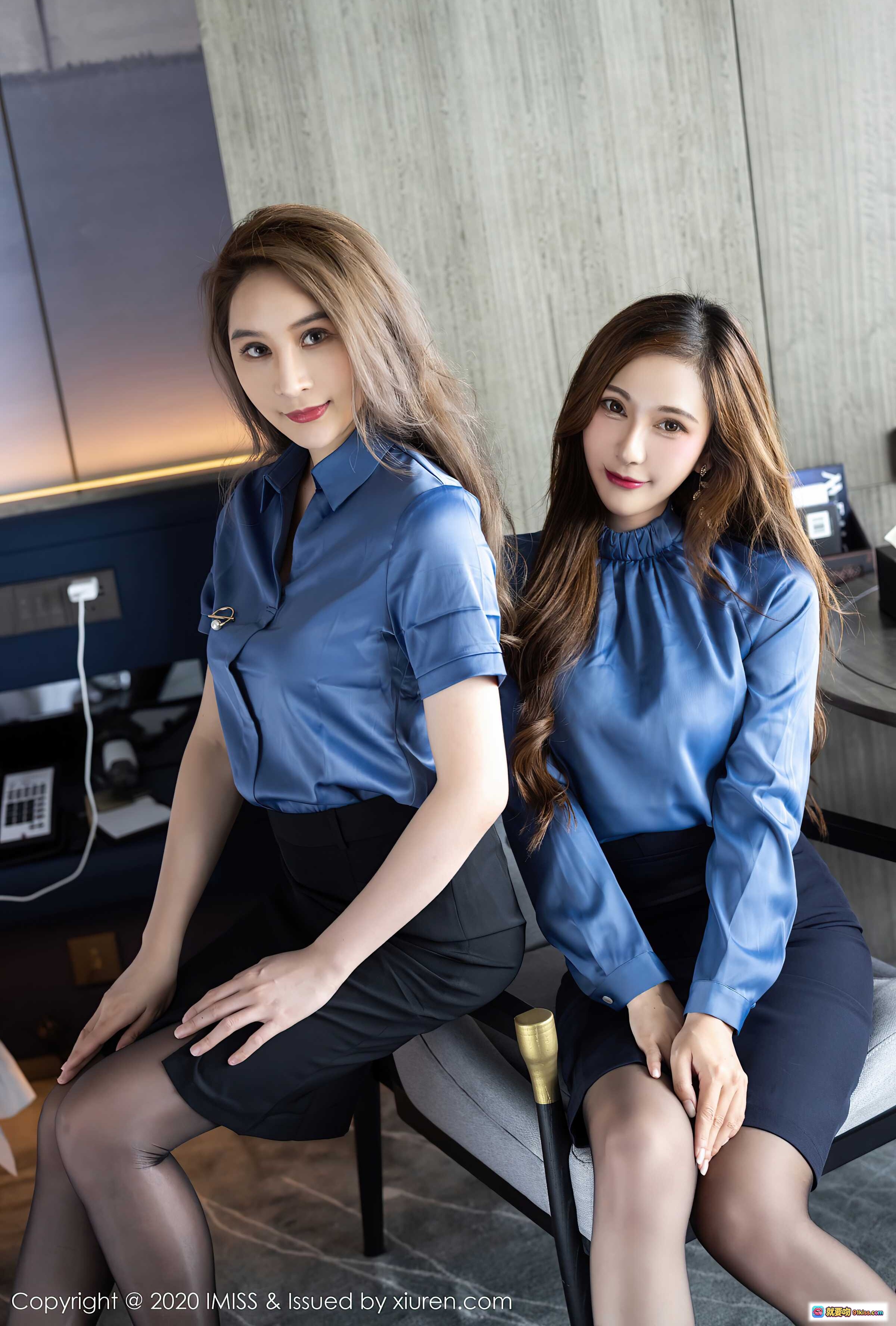 图片[10] - IMiss 2020.11.02 Vol.519 双模蓝衬衫黑丝美腿写真合集 55+1P 529M 高清性感私房照 - 就要吻