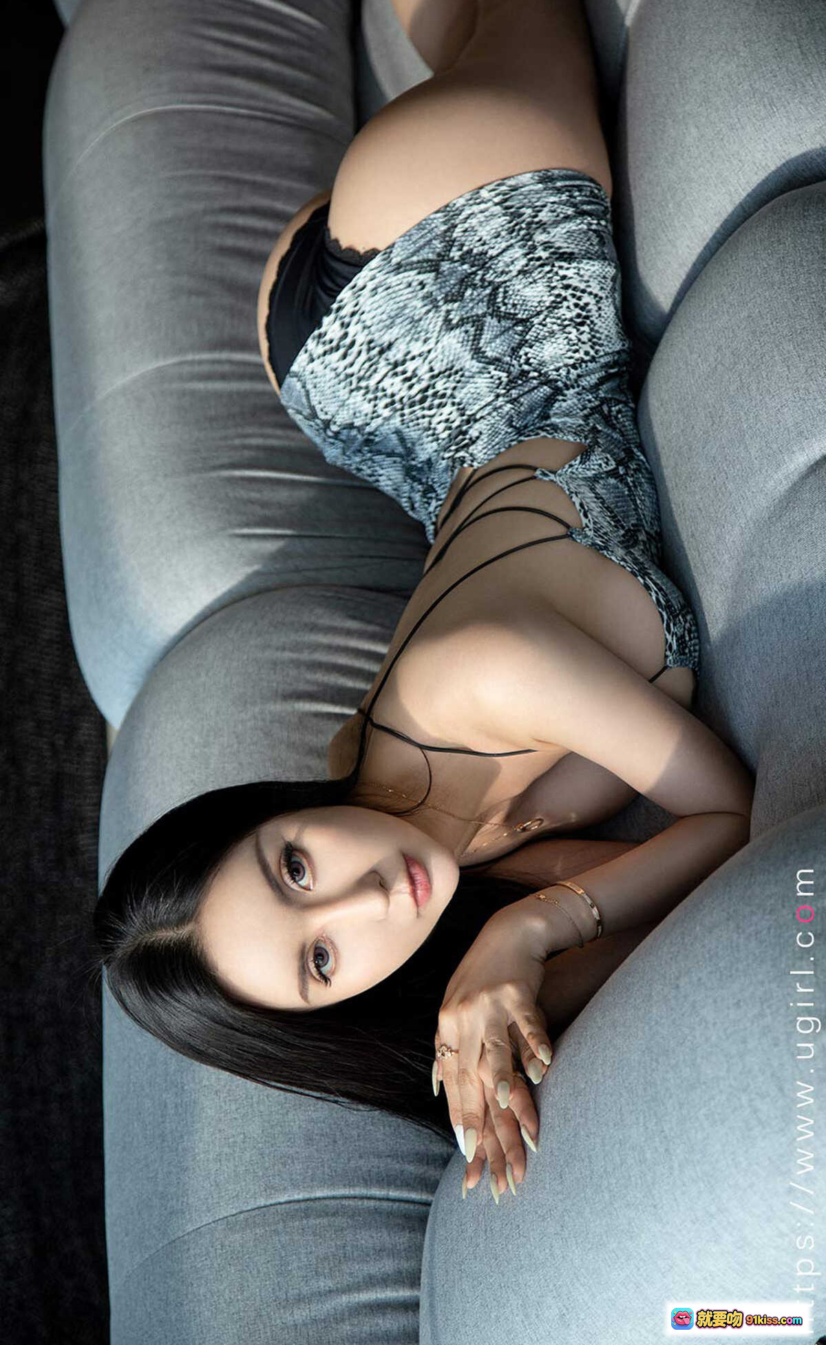 图片[9] - Ugirls尤果网爱尤物No.2127桃子蛇纹露背连体衣性感写真35P高清图集 - 就要吻