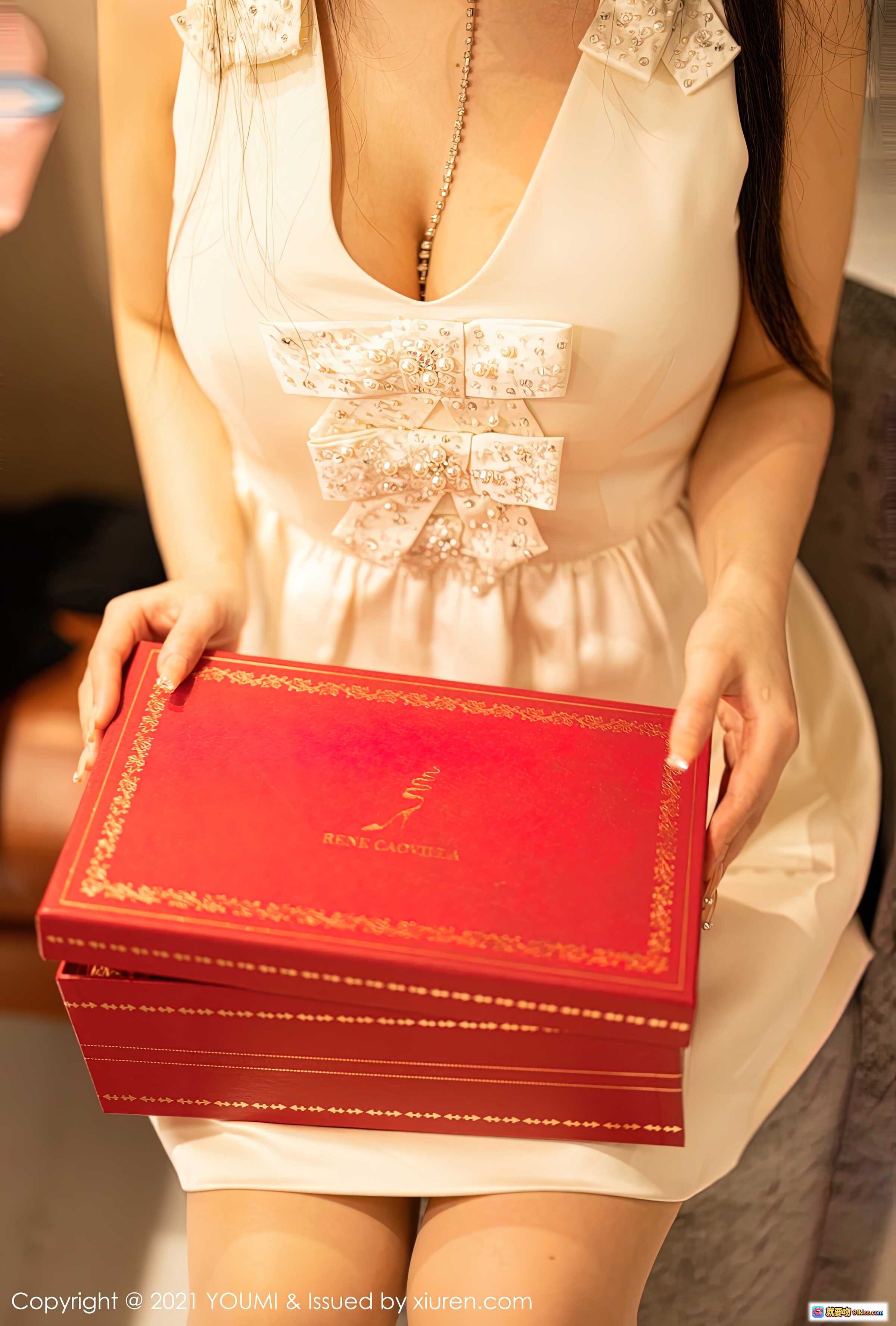 图片[9] - 朱可儿Flower优雅蕾丝内衣礼盒开箱 | YOUMI Vol.654精致美拍2021年6月15日 - 就要吻