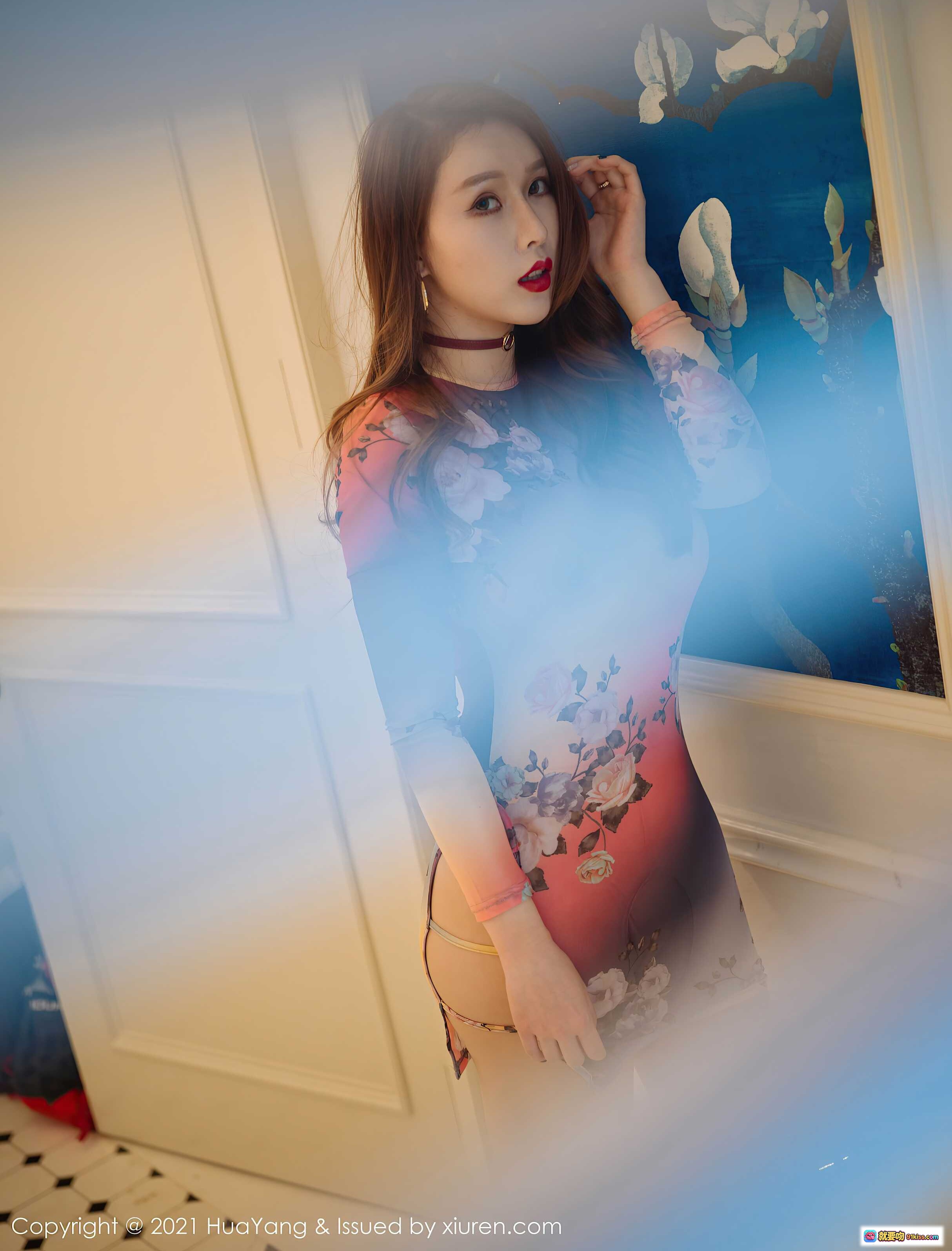 图片[2] - 尤妮丝Egg浴室写真｜花漾HuaYang2021 VOL.370｜性感透视装+美臀特写｜高清51P摄影集 - 就要吻