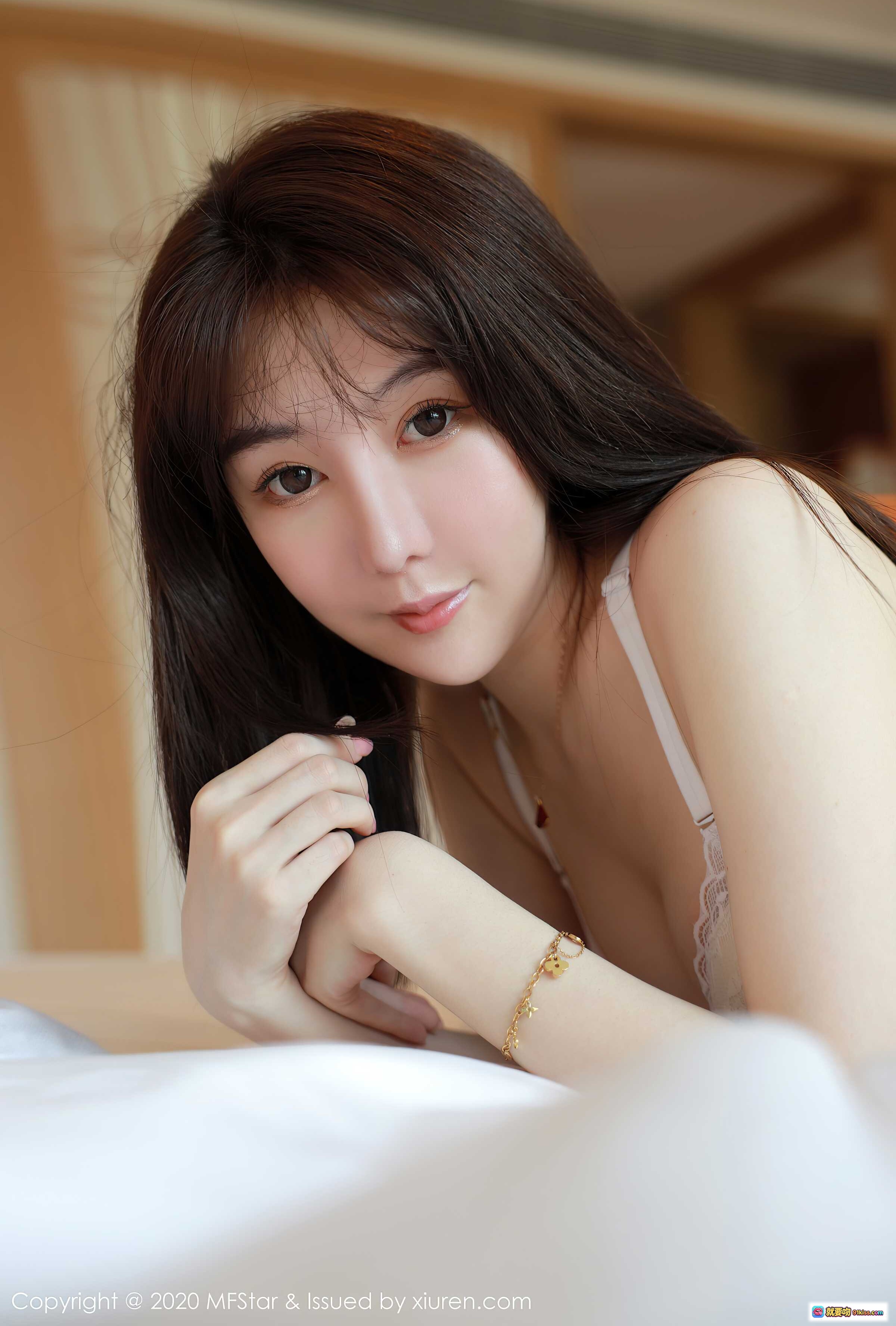 图片[5] - 薛琪琪Sandy白色蕾丝长袜性感写真 | MFStar模范学院Vol.393 2020.09.25 77张高清图集 - 就要吻