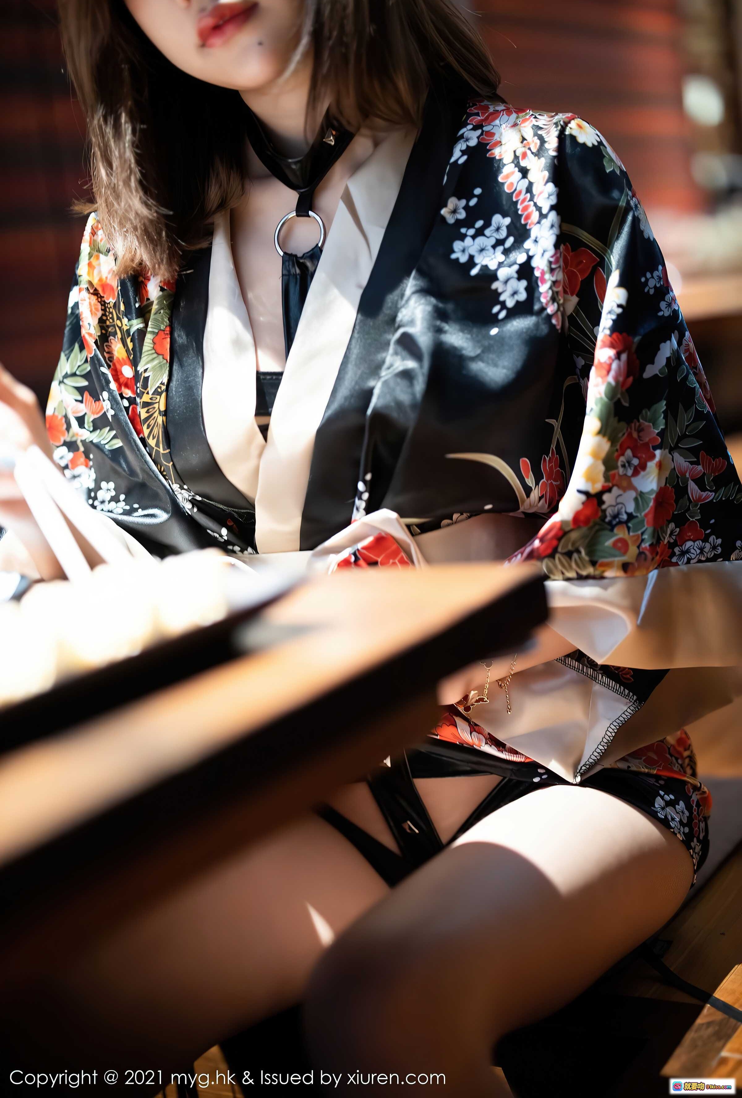 图片[9] - 绮里嘉Carina和服写真美腿特写 | MyGirl美媛馆Vol.501 2021.03.25 高清摄影集 - 就要吻