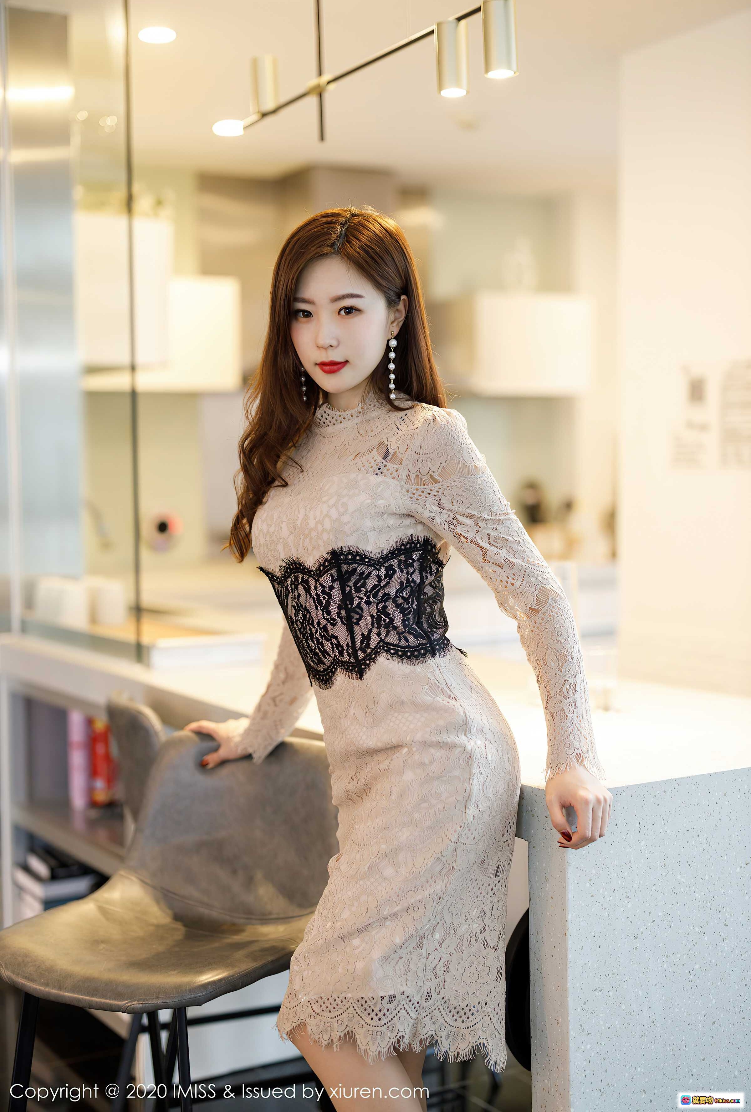 图片[9] - 杨紫嫣Cynthia优雅蕾丝裙搭配高跟美腿写真 | IMiss2020.10.26 Vol.517高清摄影集 - 就要吻