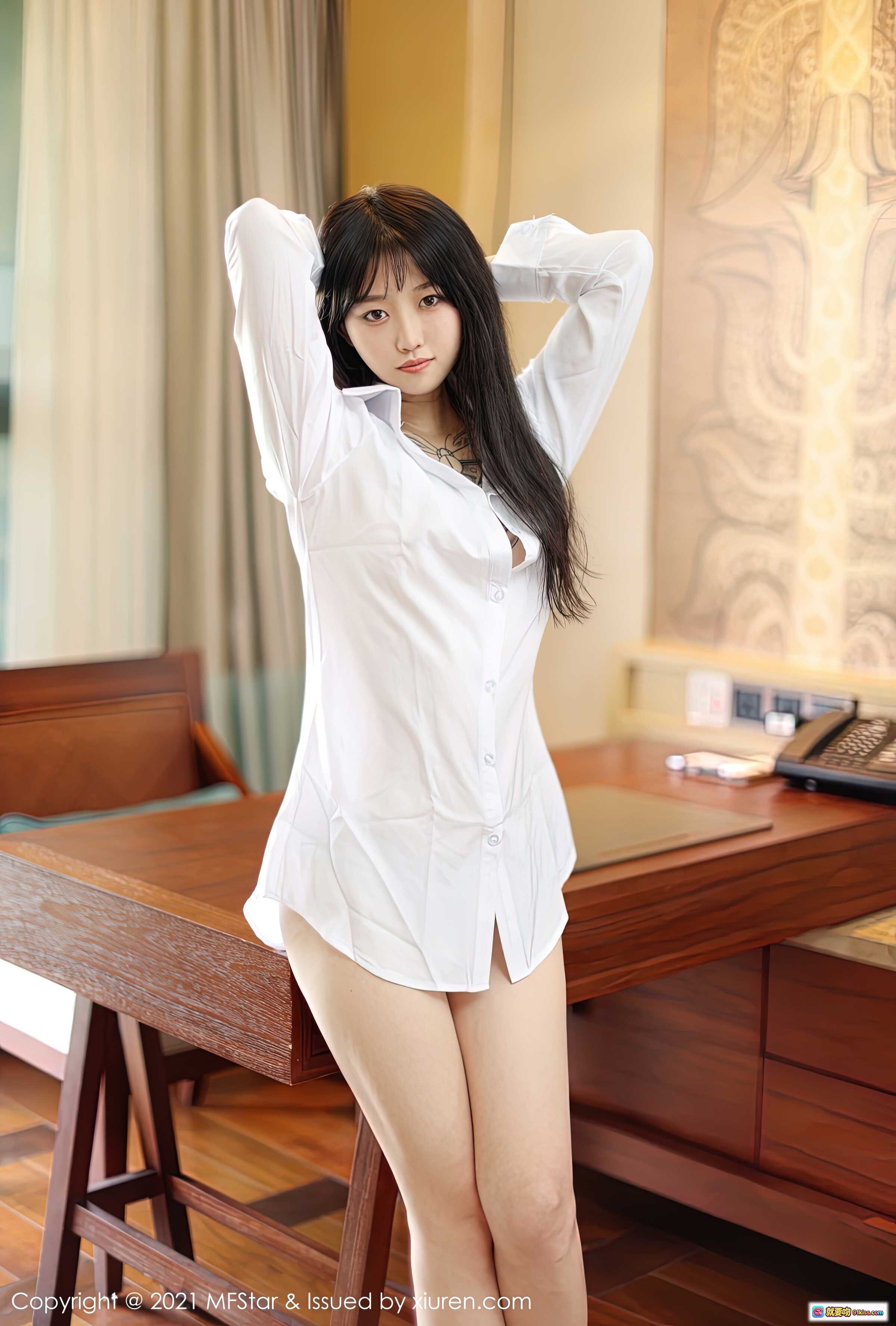 图片[9] - MFStar模范学院2021.04.28 Vol.488 奶瓶子性感蕾丝内裤高跟美腿背影写真40+1P275M - 就要吻