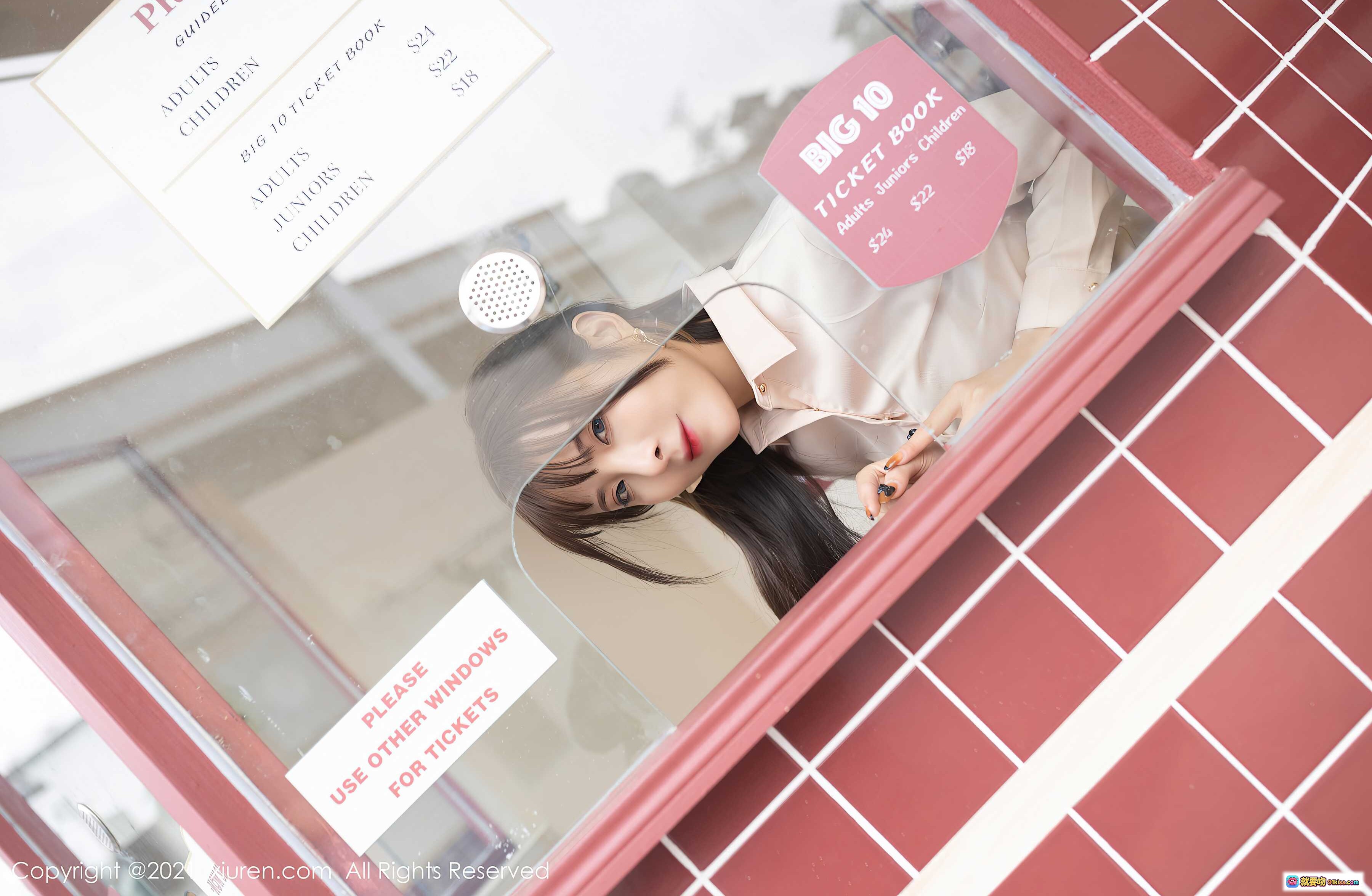 图片[6] - 陈小喵职场OL风写真｜粉色衬衫黑短裙丝袜美腿｜XiuRen秀人网2021.05.24 No.3453 - 就要吻