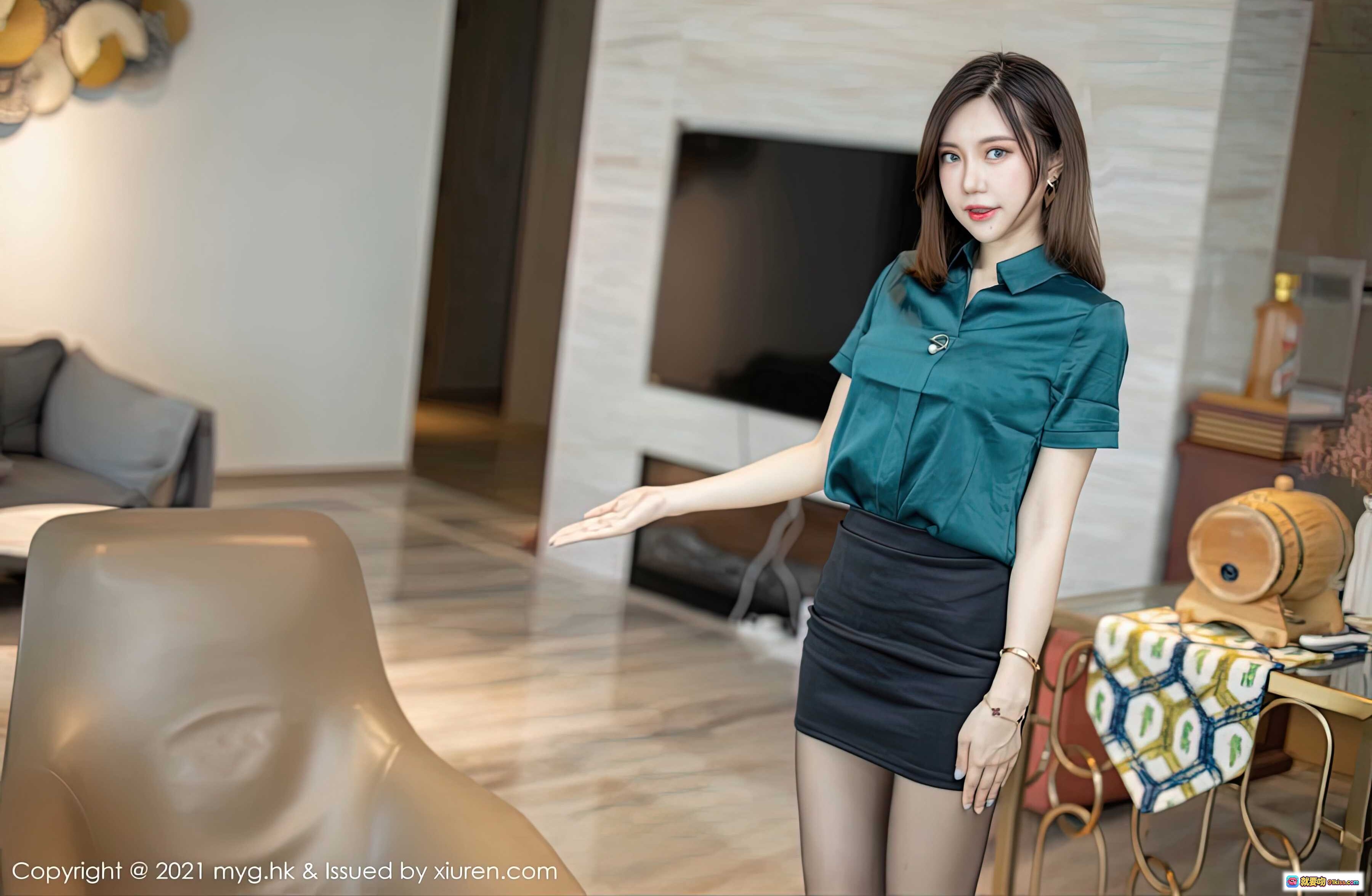 图片[10] - 绮里嘉Carina红内衣黑丝美腿写真 – MyGirl美媛馆2021.04.29 Vol.516高清私房图集 - 就要吻