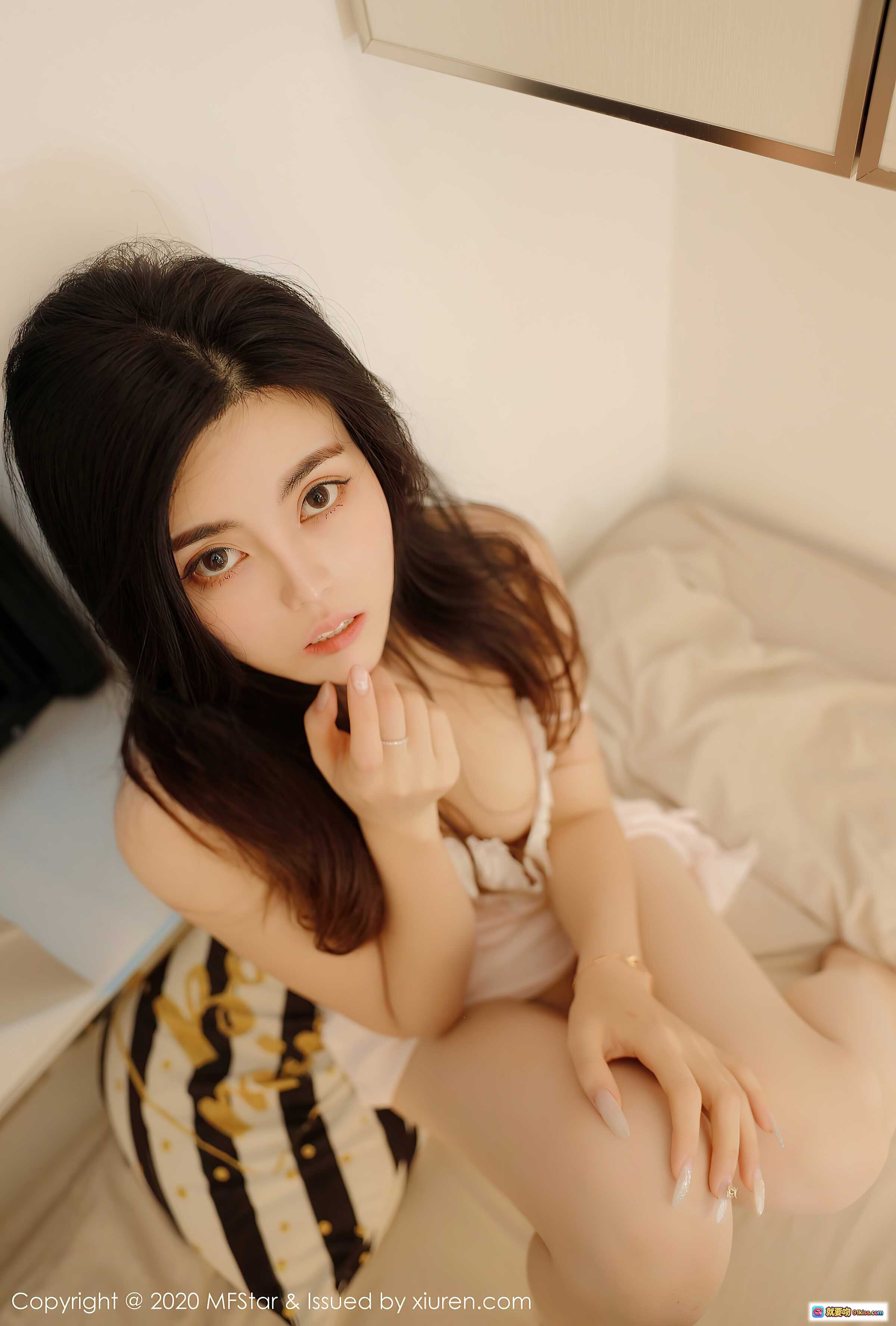 图片[7] - MFStar模范学院白甜2020.12.02 VOL.419 白色蕾丝睡衣性感私房写真 40+张高清美图 - 就要吻