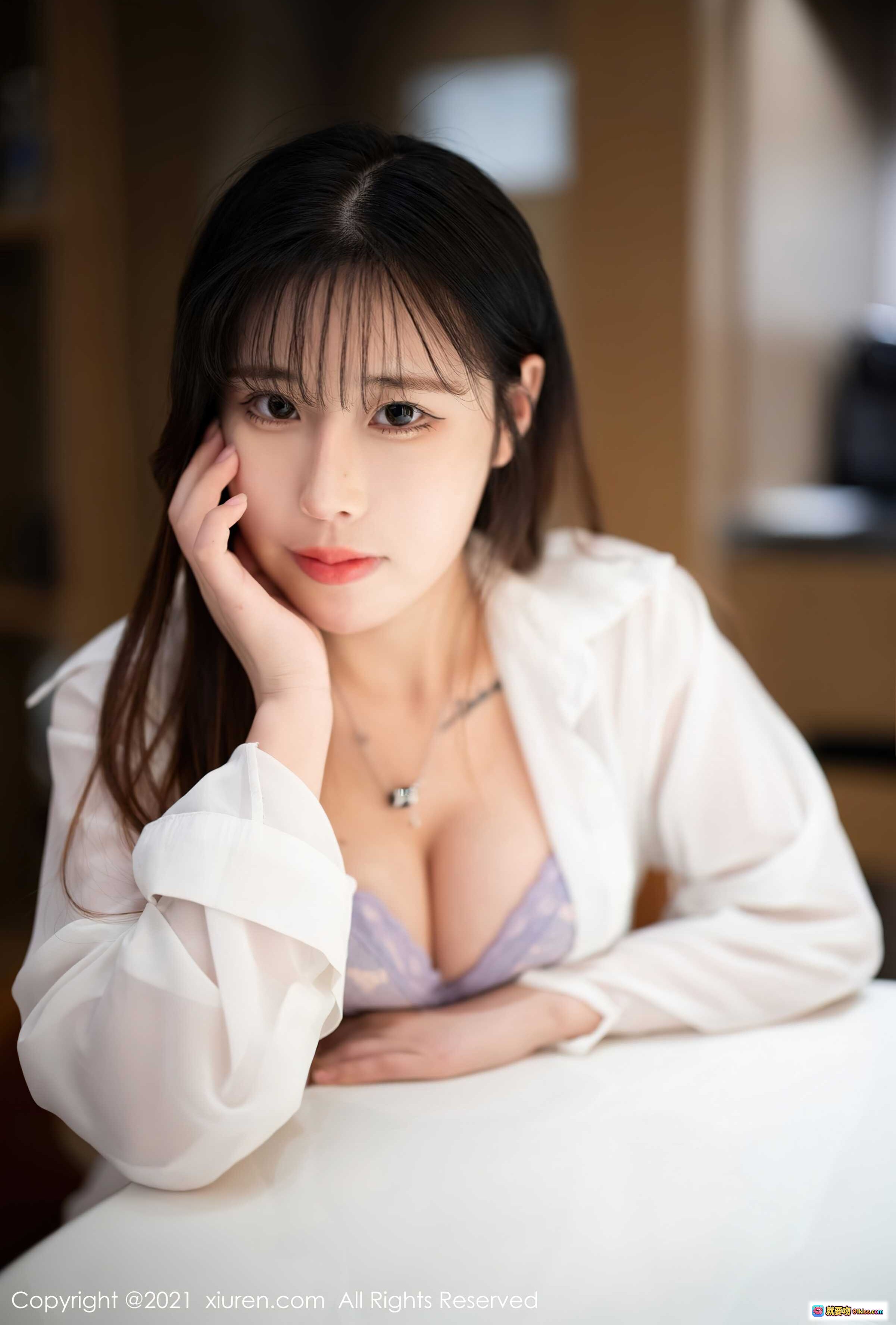 图片[6] - 甜熙Dora白衬衫丝袜写真 | XiuRen秀人网2021.08.23 No.3832夜景窗边性感私房照 - 就要吻