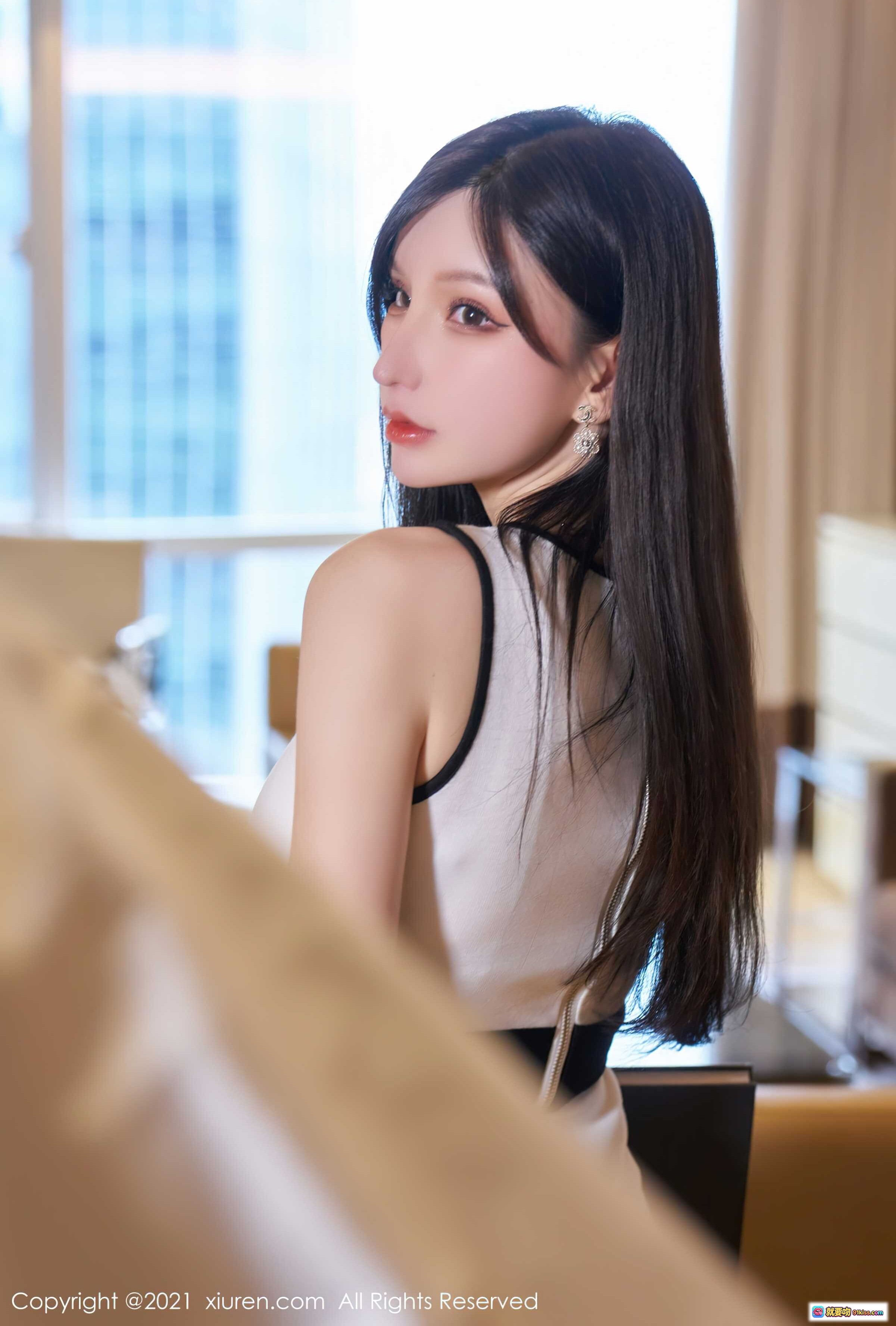 图片[9] - 周于希Sandy优雅坐姿黑丝美腿写真 – XiuRen秀人网2021.08.06 No.3768高清图集 - 就要吻