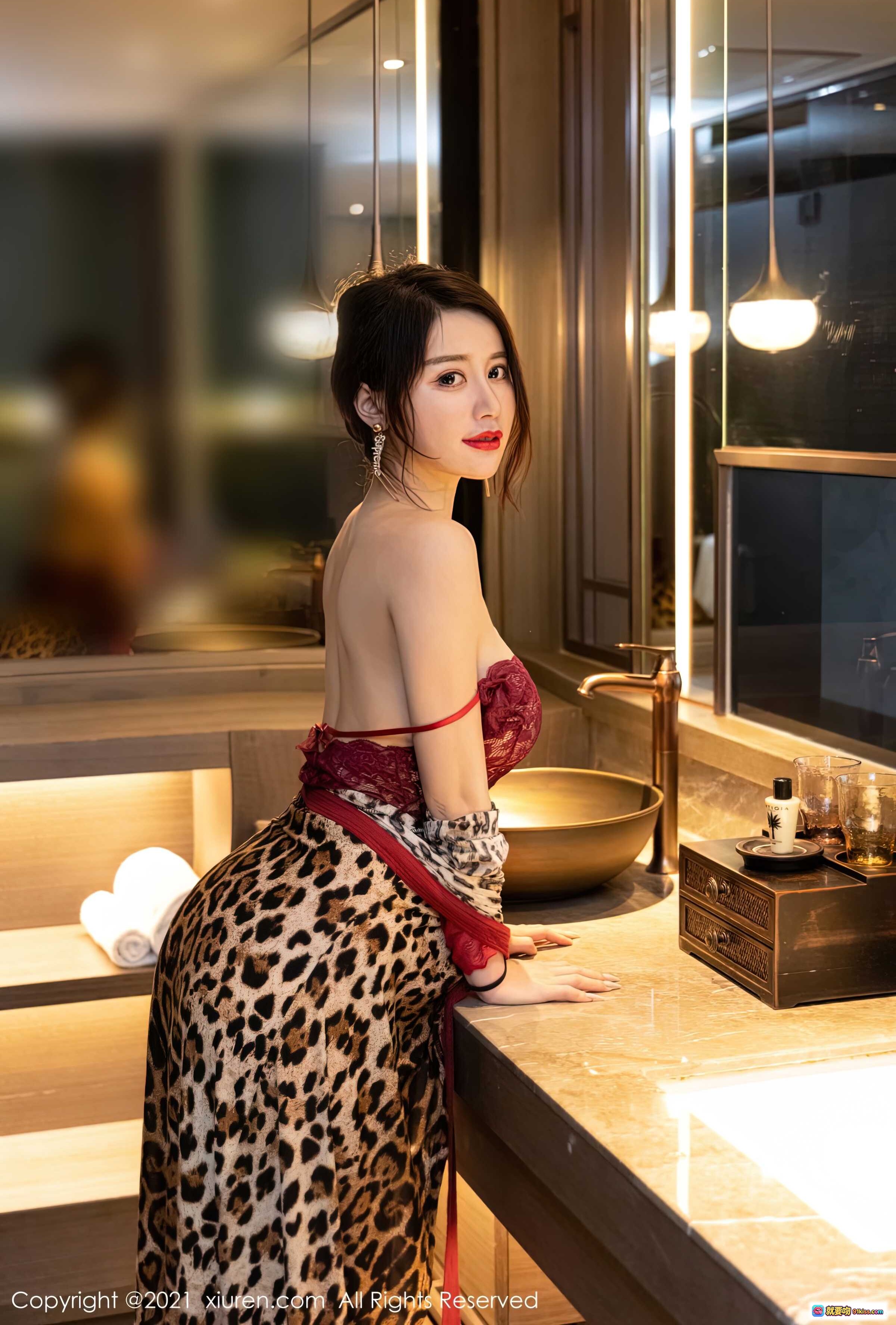 图片[3] - 美七Mia性感蕾丝内衣黑丝美腿写真 – XiuRen秀人网2021.06.30 No.3605高清私房照 - 就要吻