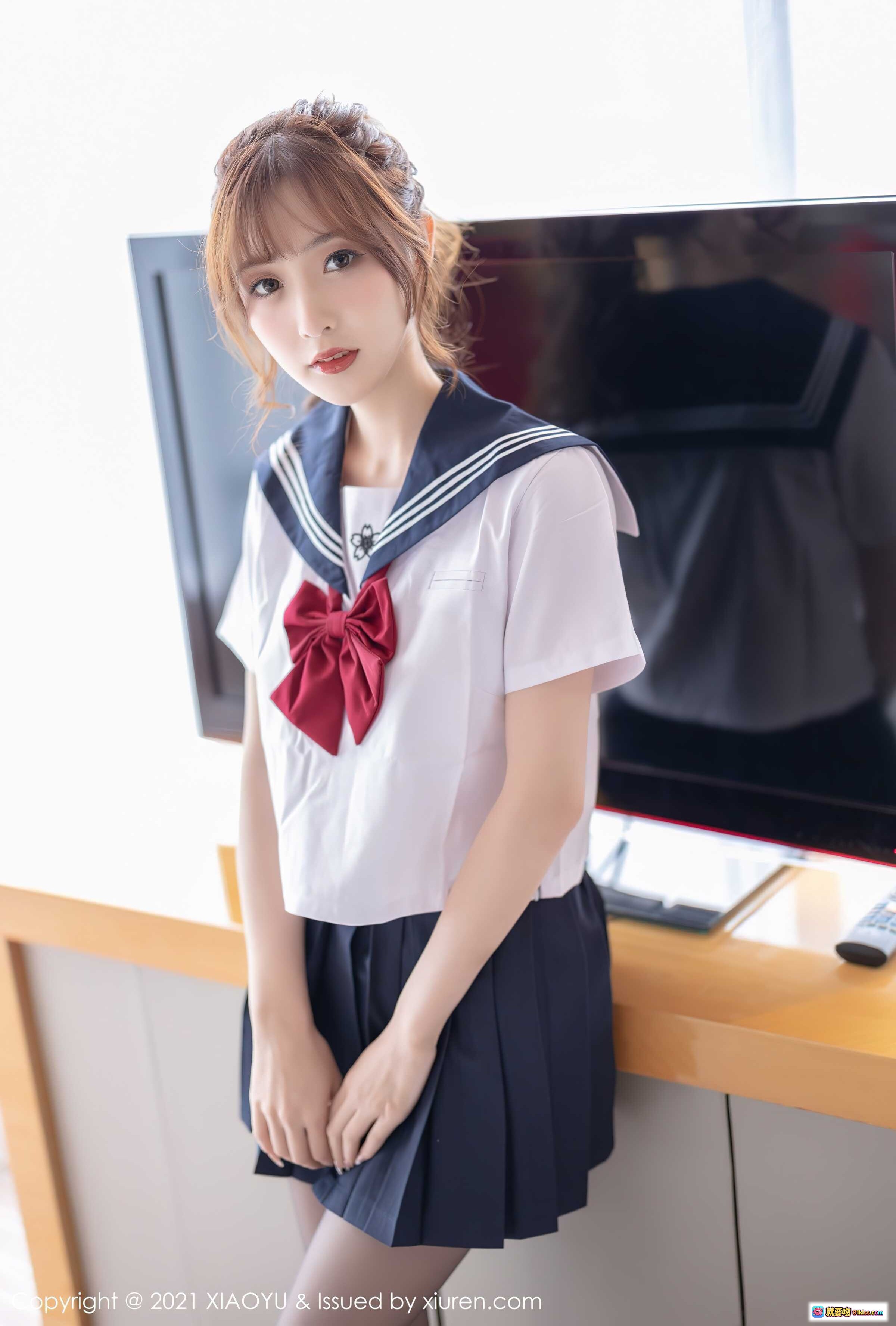 图片[5] - 林星阑水手服黑丝美腿写真 | XIAOYU Vol.623 2021.09.27 高清73图 - 就要吻