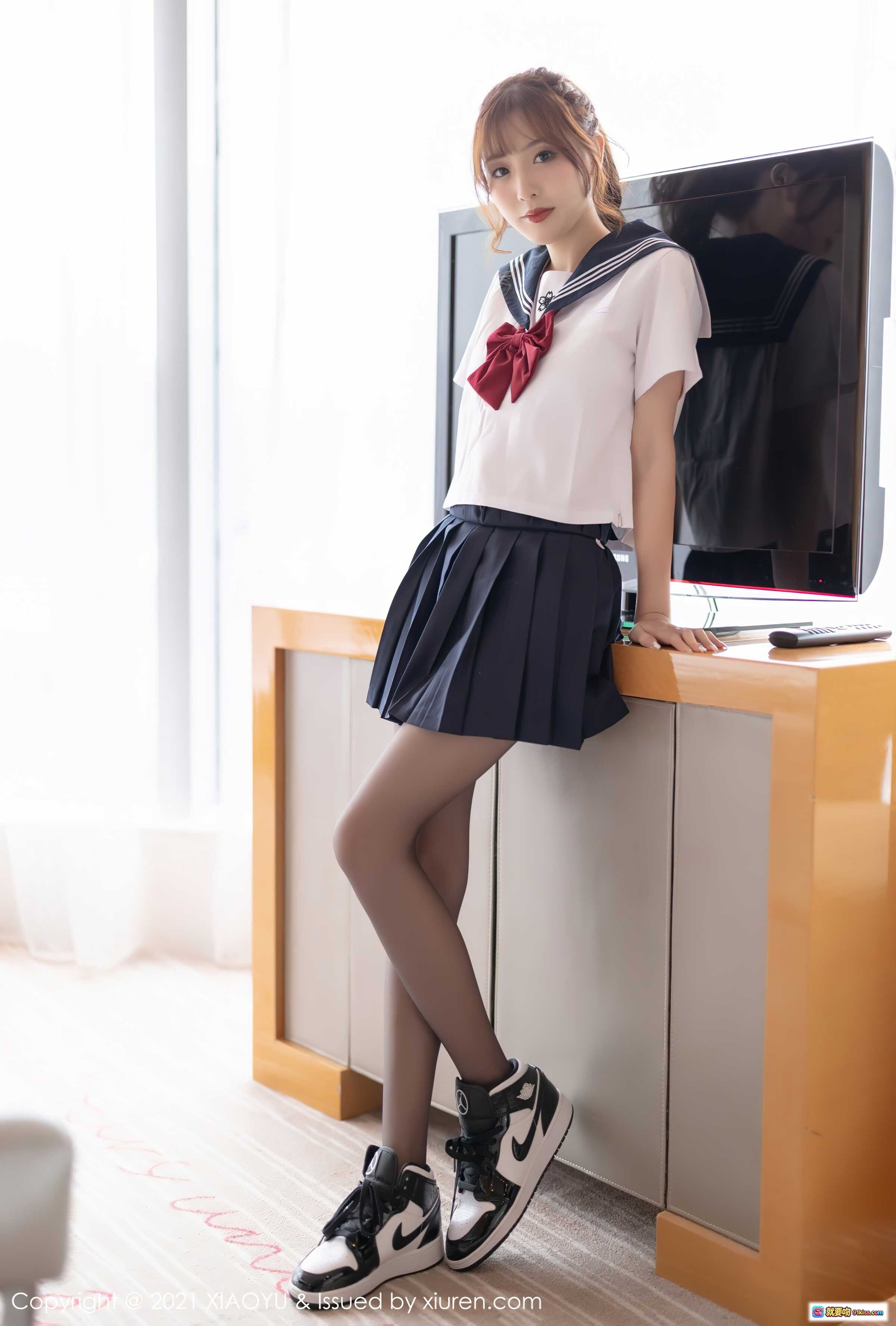 图片[4] - 林星阑水手服黑丝美腿写真 | XIAOYU Vol.623 2021.09.27 高清73图 - 就要吻