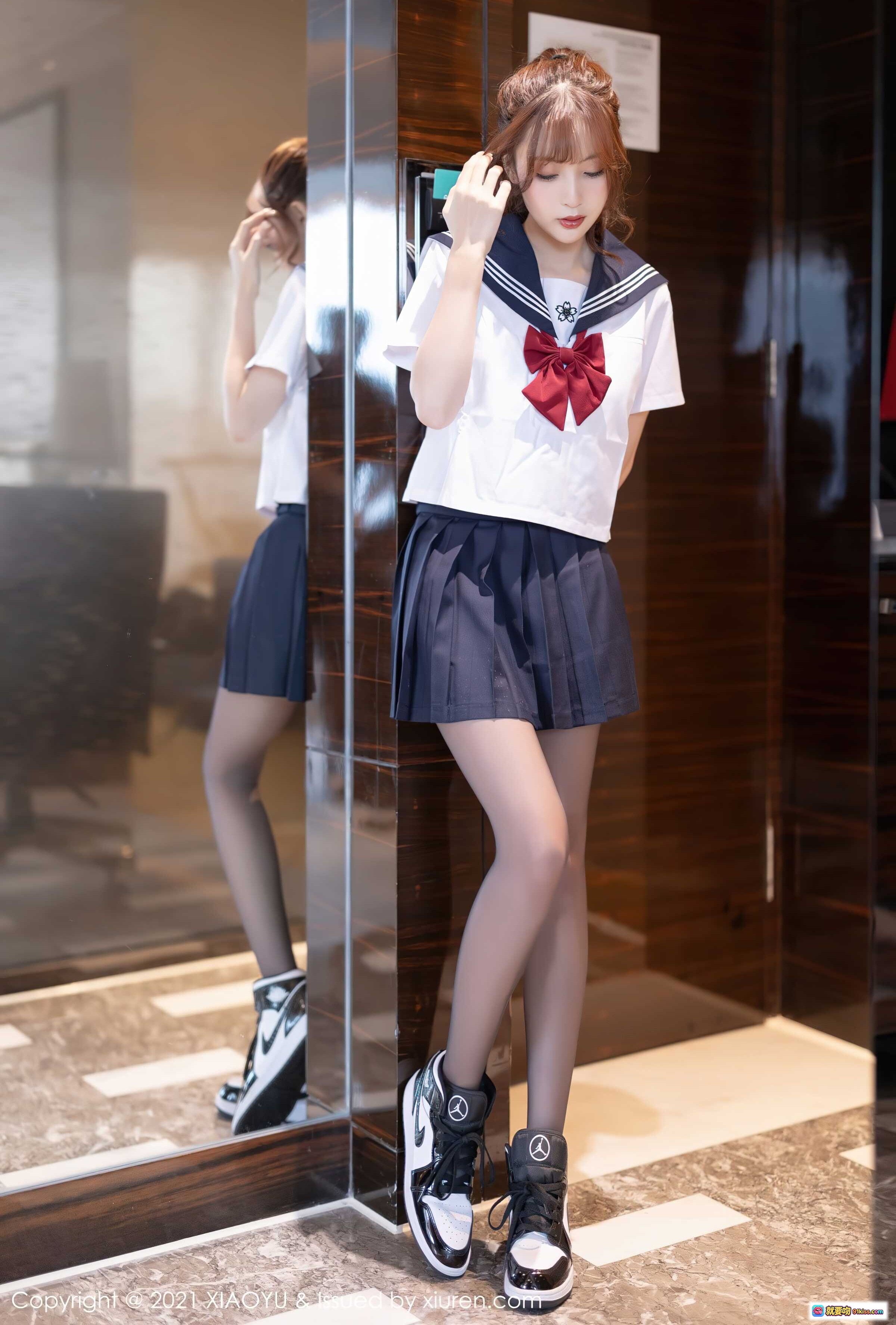 图片[3] - 林星阑水手服黑丝美腿写真 | XIAOYU Vol.623 2021.09.27 高清73图 - 就要吻