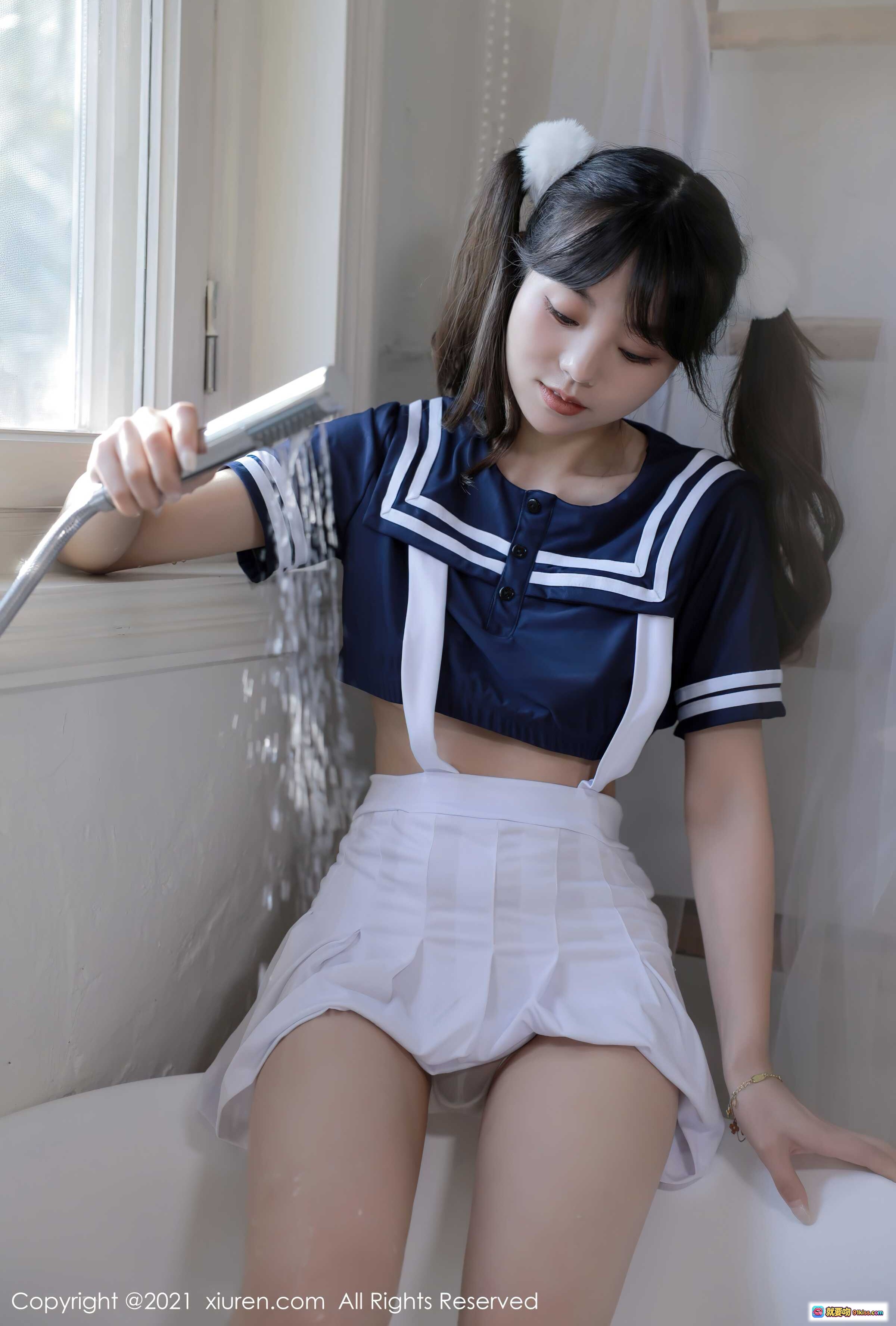 图片[6] - 佘贝拉Bella海军风制服写真｜白裙透视性感私房照｜XiuRen秀人网No.3907高清图集 - 就要吻