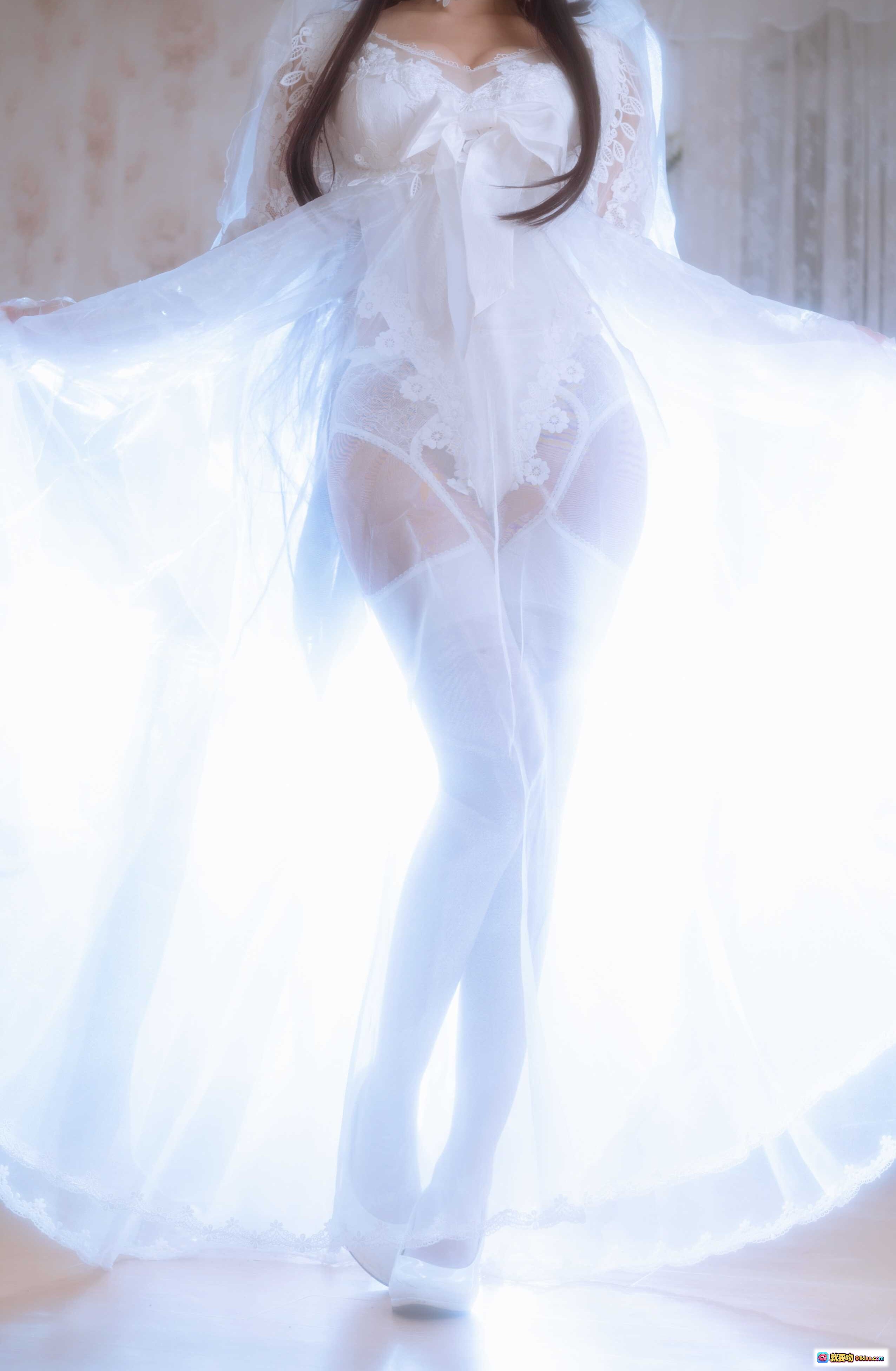 图片[6] - 鬼畜瑶NO.047婚纱写真｜57款蕾丝白纱造型｜甜美新娘风Cosplay｜38P高清图集 - 就要吻