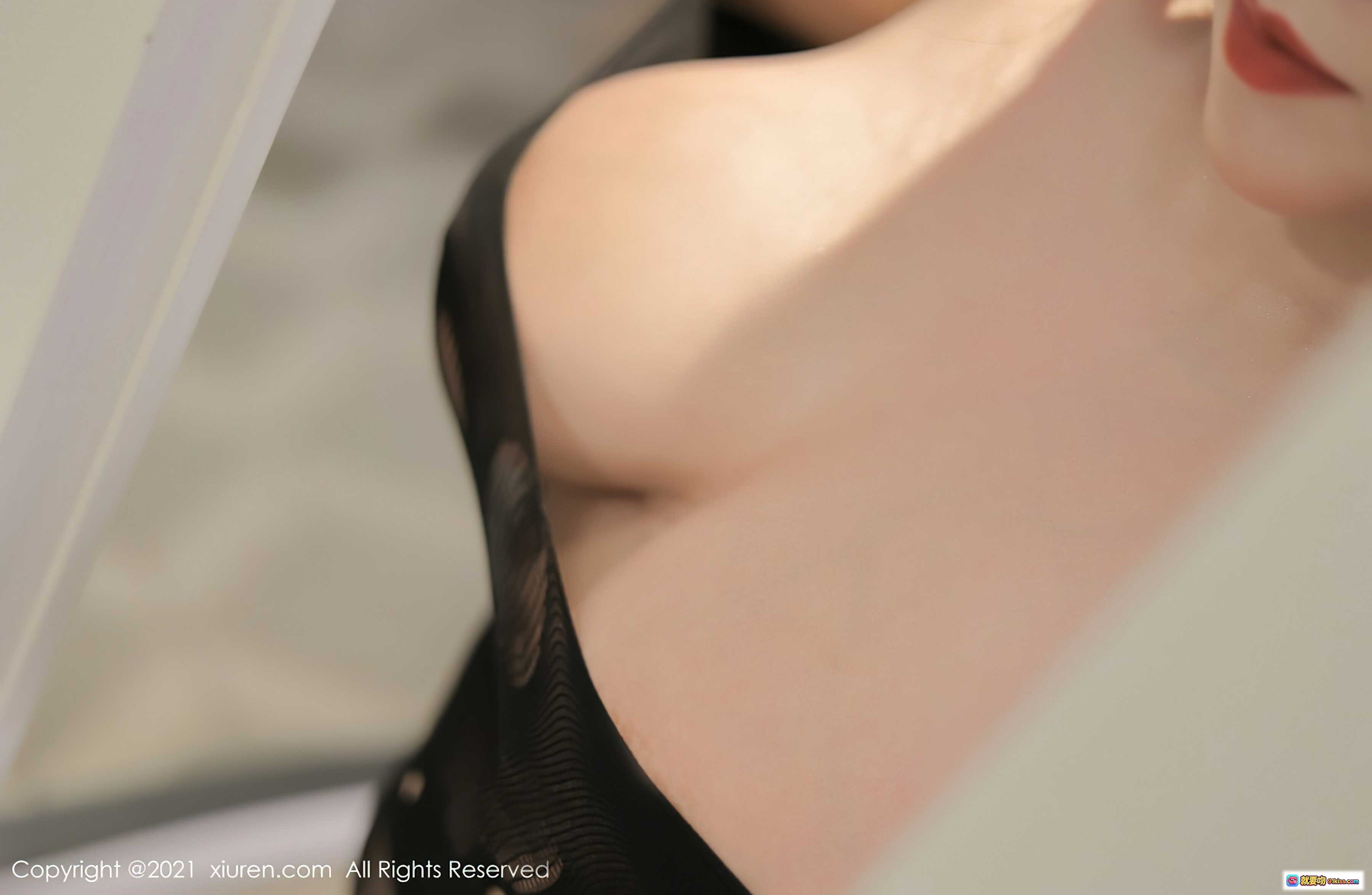 图片[9] - 戴渃欣性感写真｜黑色蕾丝内衣诱惑｜XiuRen秀人网No.3831高清美图2021.08.23 - 就要吻