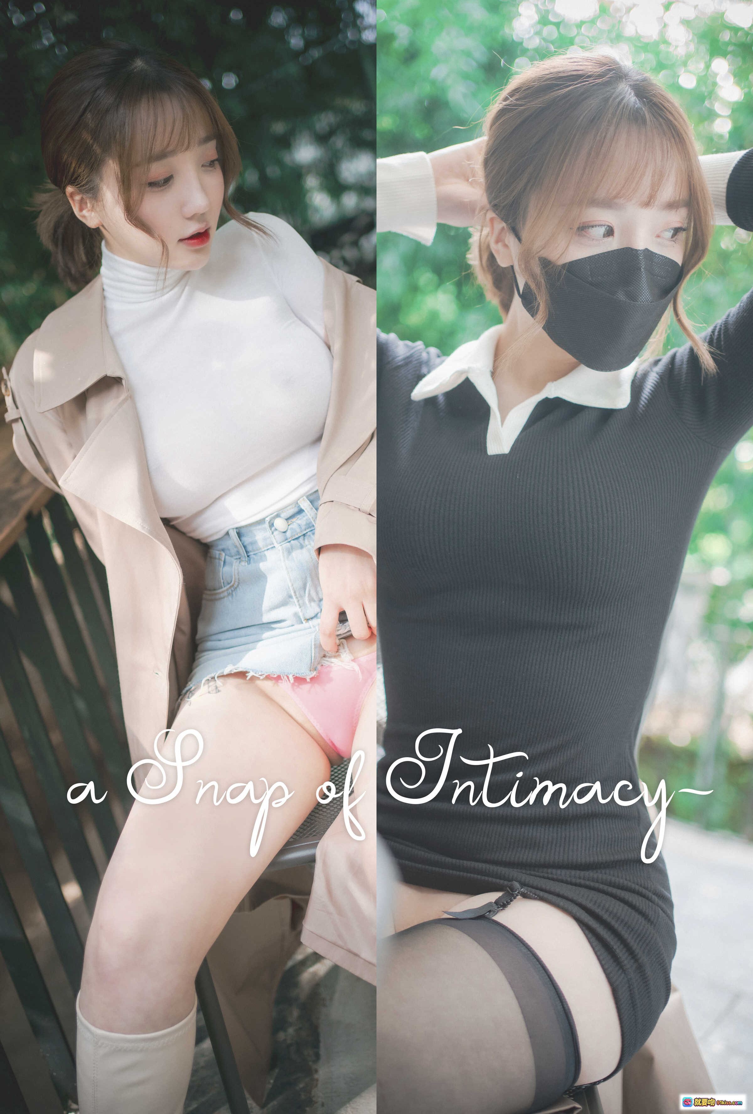 图片[2] - 孫樂樂 NO.030 DJAWA 私密瞬間寫真 150P 黑色絲襪吊帶 美腿特寫 情慾氛圍 車內私拍 高清攝影 - 就要吻